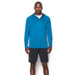 Mikina UNDER ARMOUR UA Tech Popover Henley Blue