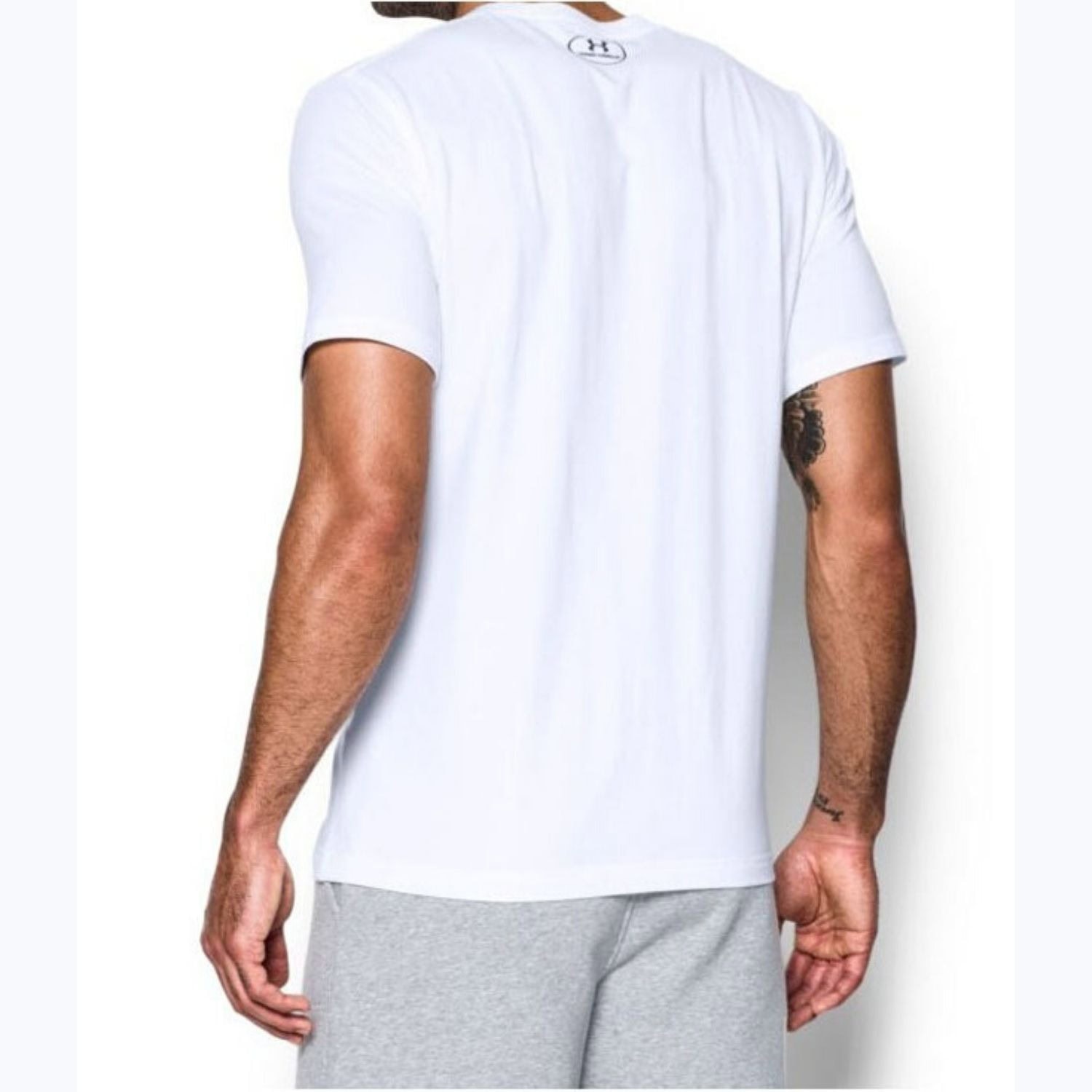Tričko UNDER ARMOUR Sportstyle Logo White - OBLEČENIE - 2