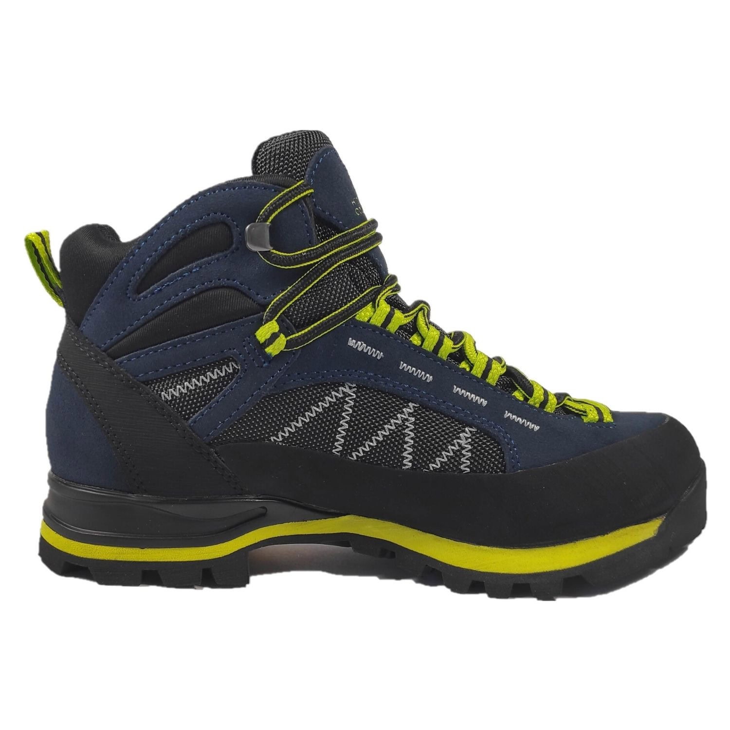 Turistická obuv HIGH COLORADO Elbrus Mid Blue/Yellow - Turistická obuv - 2