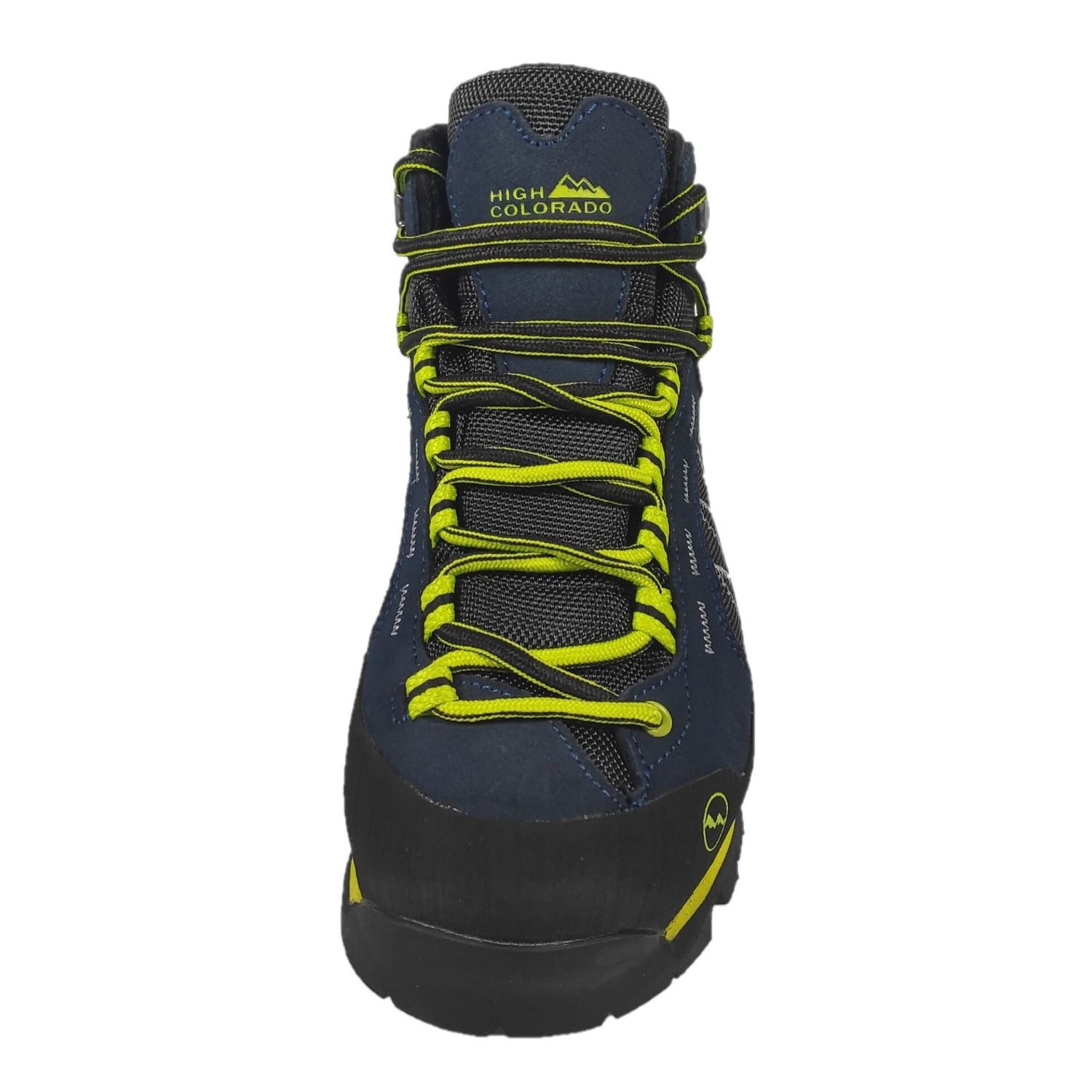 Turistická obuv HIGH COLORADO Elbrus Mid Blue/Yellow - Turistická obuv - 3
