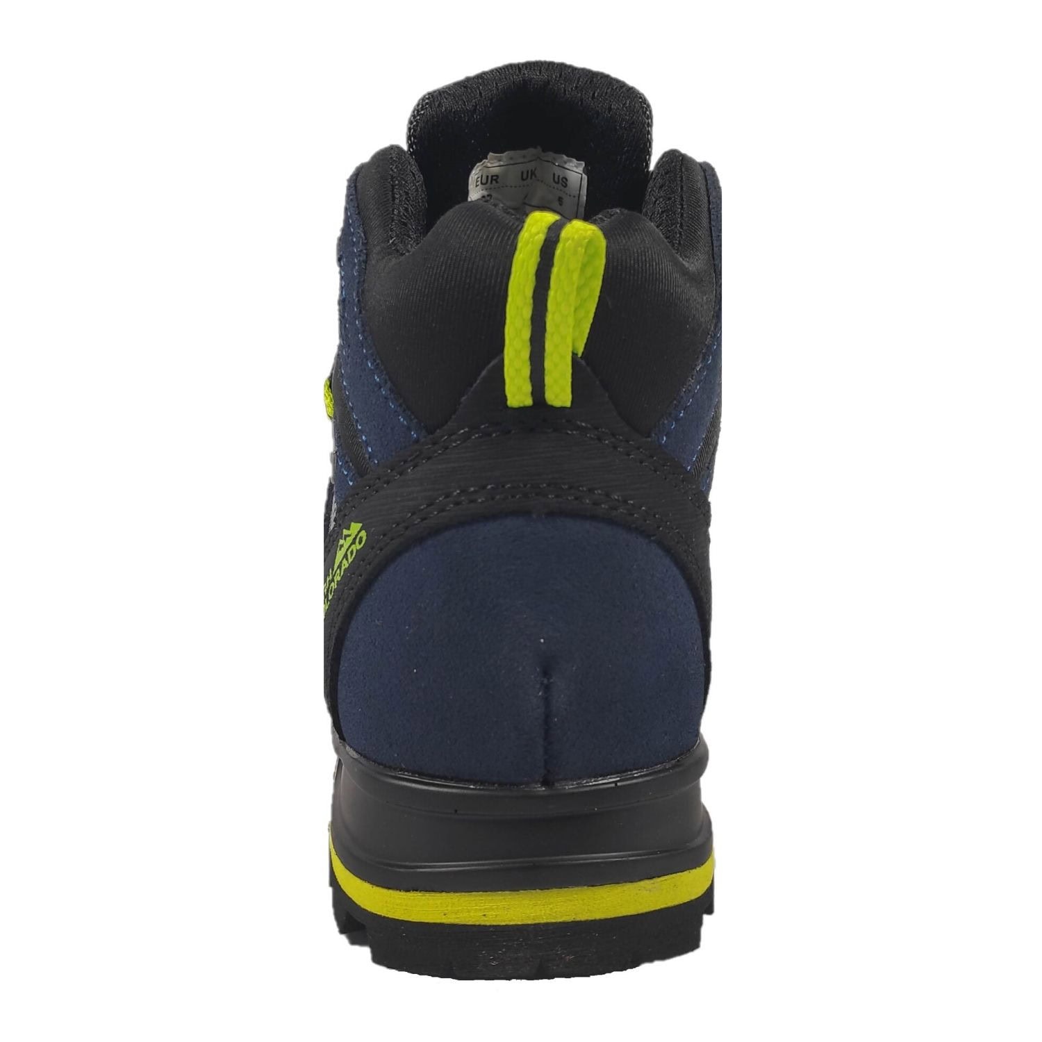 Turistická obuv HIGH COLORADO Elbrus Mid Blue/Yellow - Turistická obuv - 4