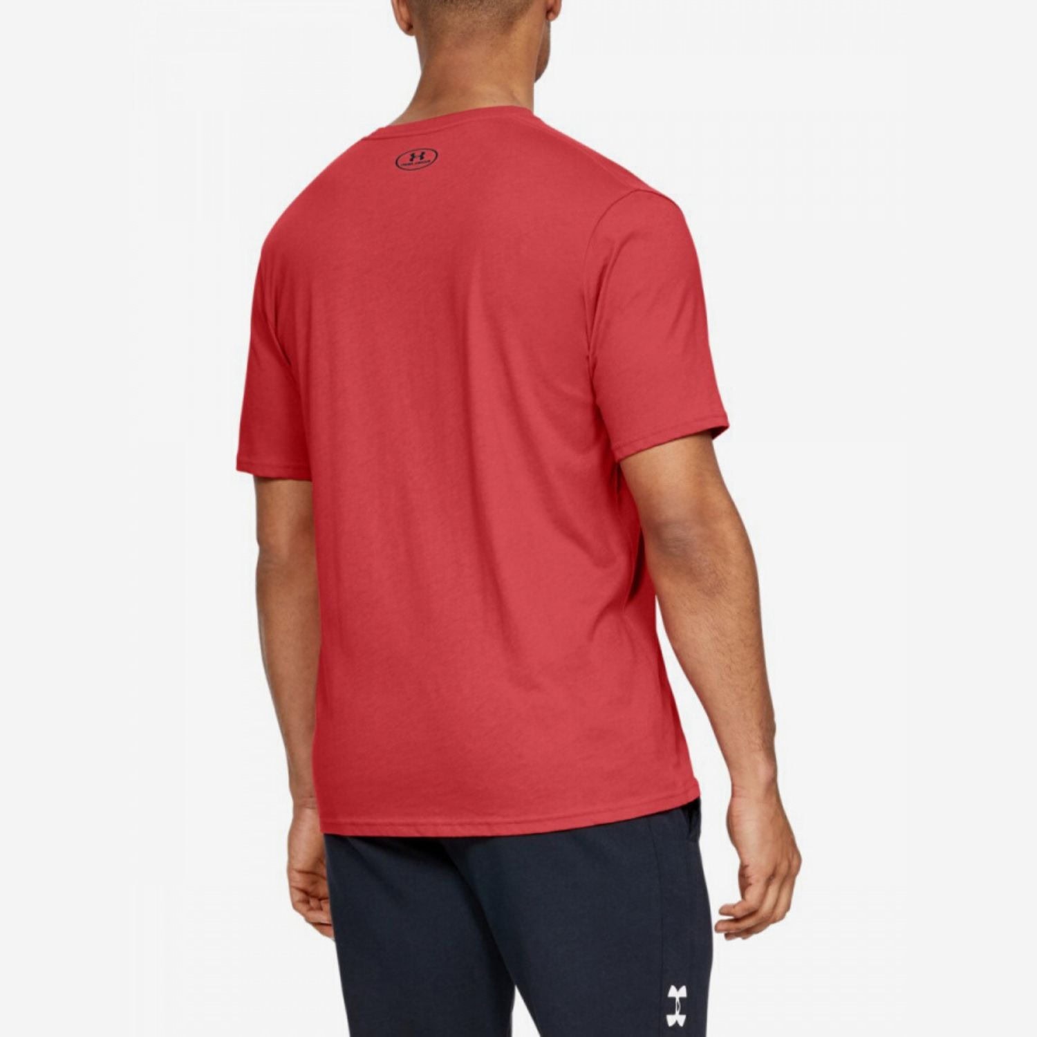 Tričko UNDER ARMOUR Sportstyle Left Chest Red - OBLEČENIE - 2