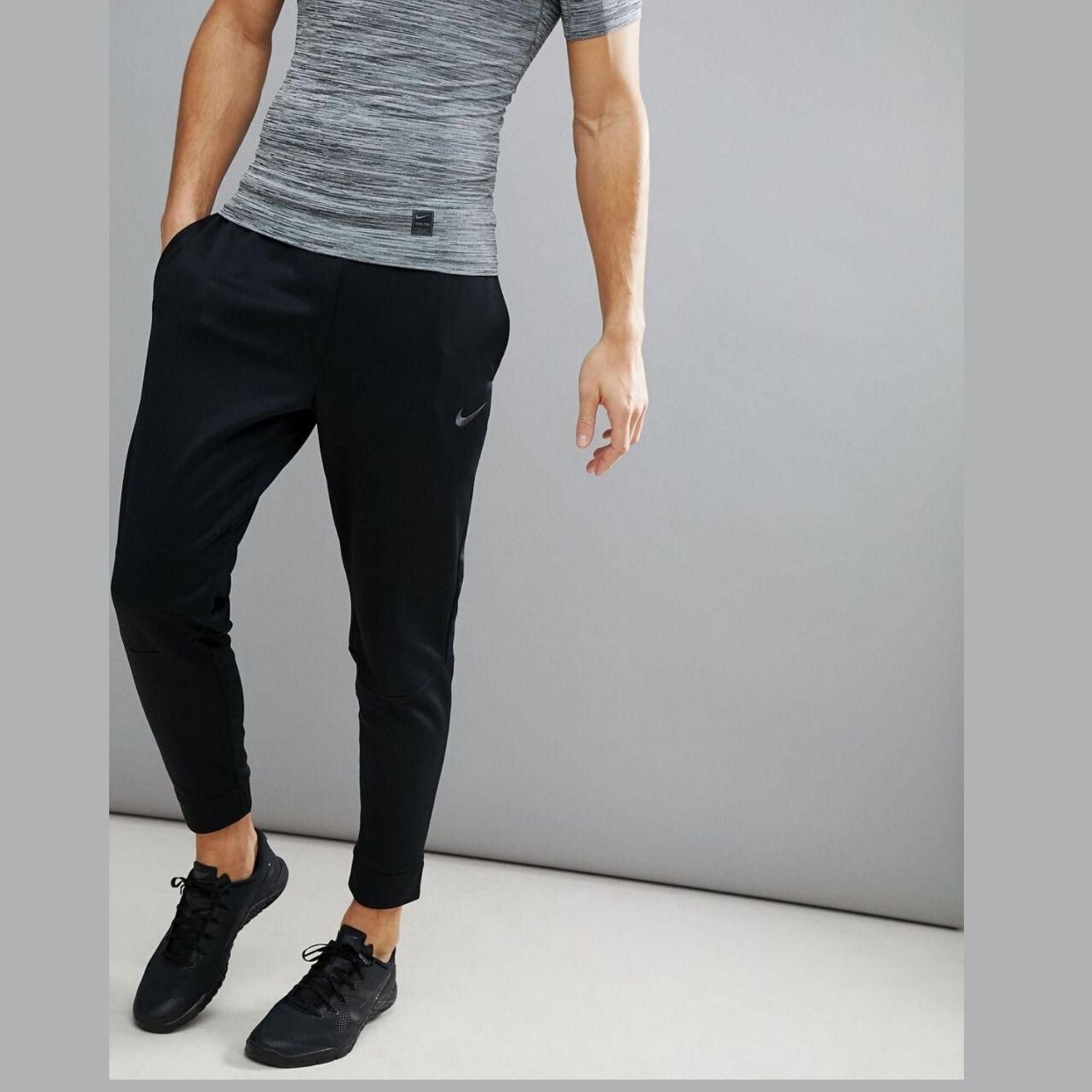 Tepláky NIKE Therma Training Pant Black - Tepláky - 1