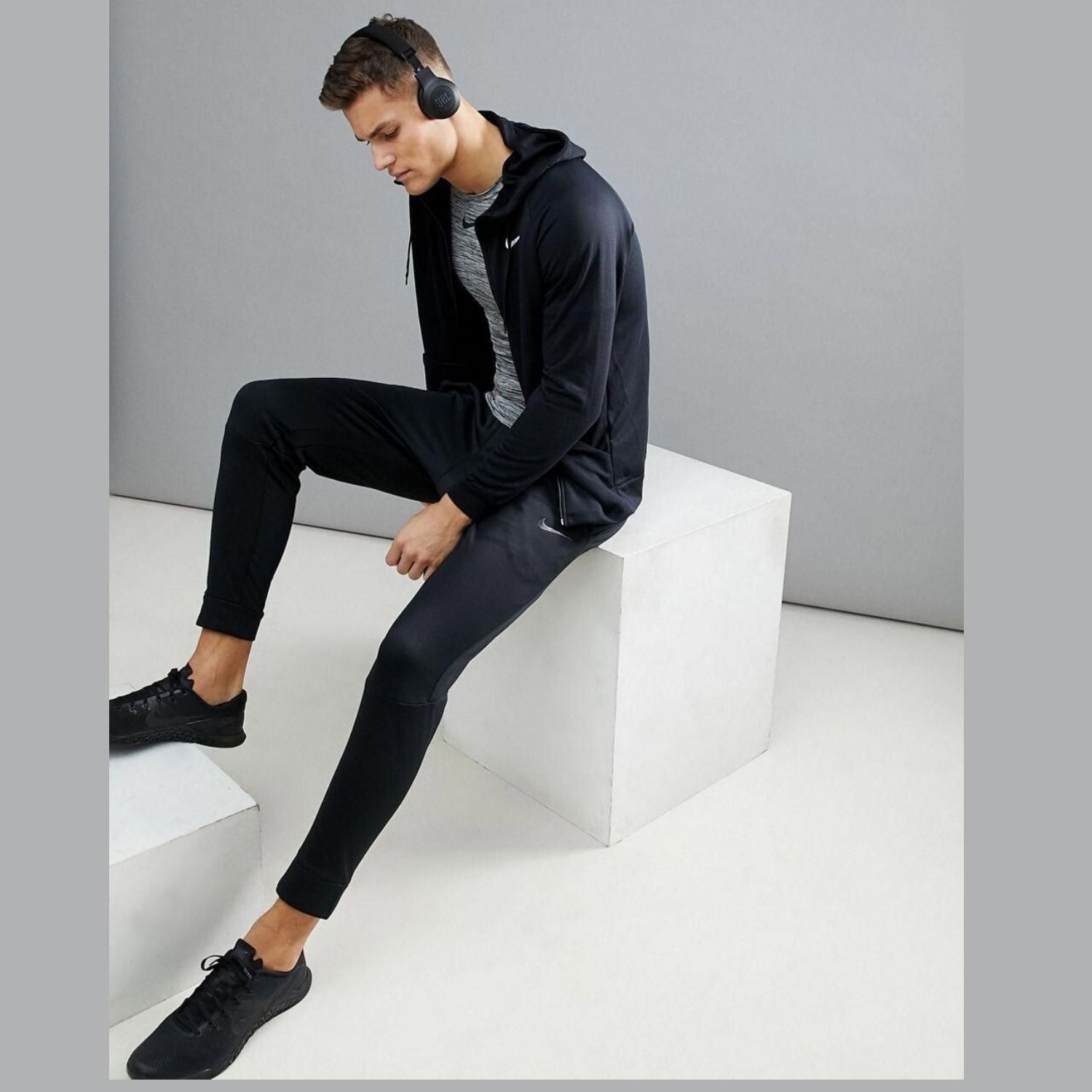 Tepláky NIKE Therma Training Pant Black - Tepláky - 4