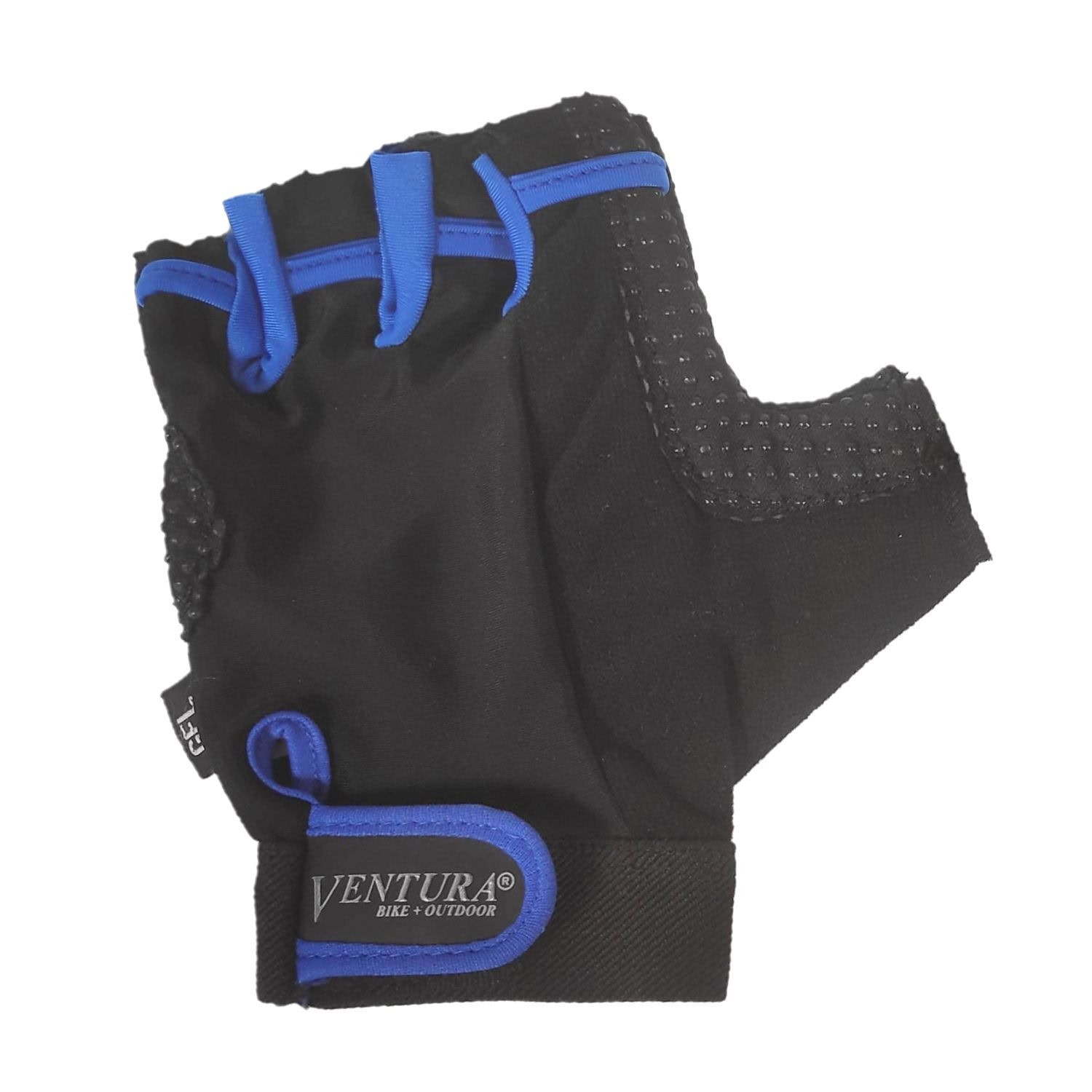 Rukavice VENTURA Gel Black/Blue - Cyklo rukavice - 1