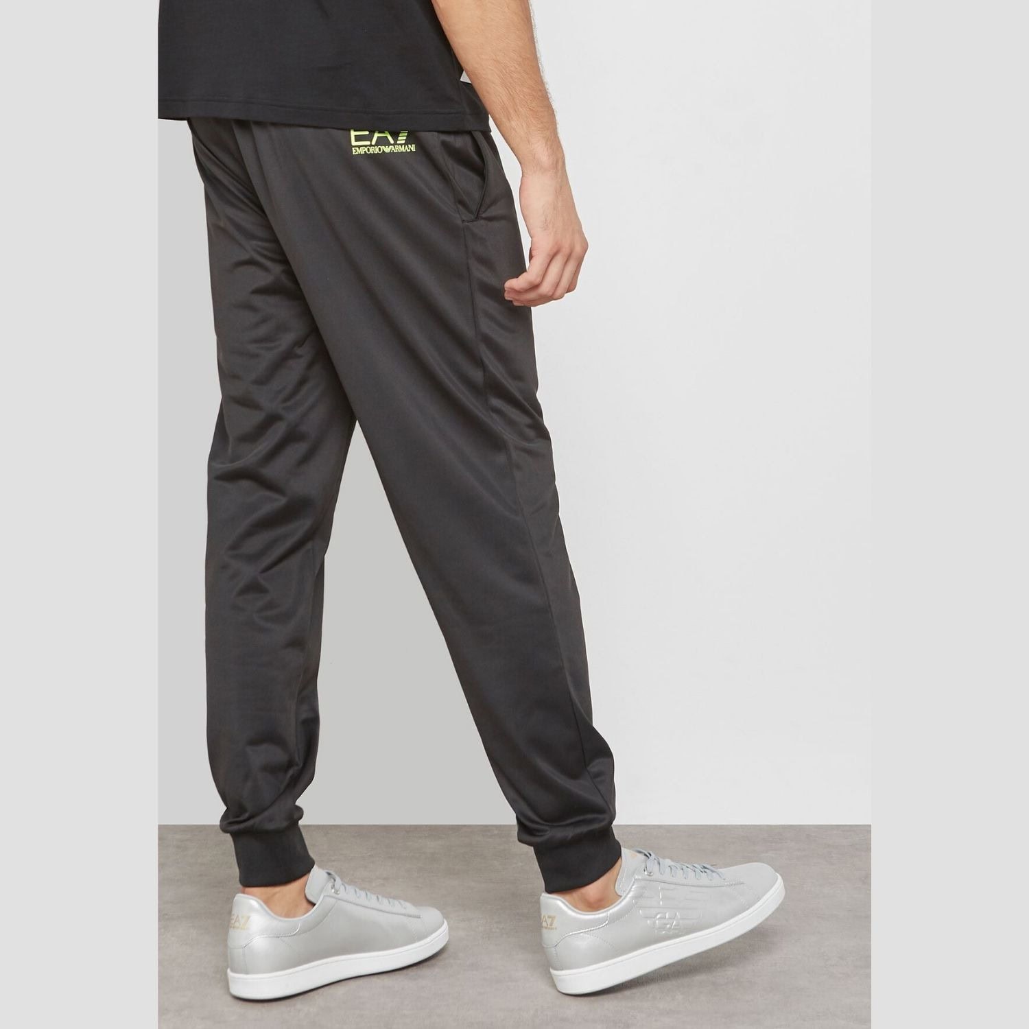 Tepláky EMPORIO ARMANI EA7 Man Jersey Trousers Black - Tepláky - 2