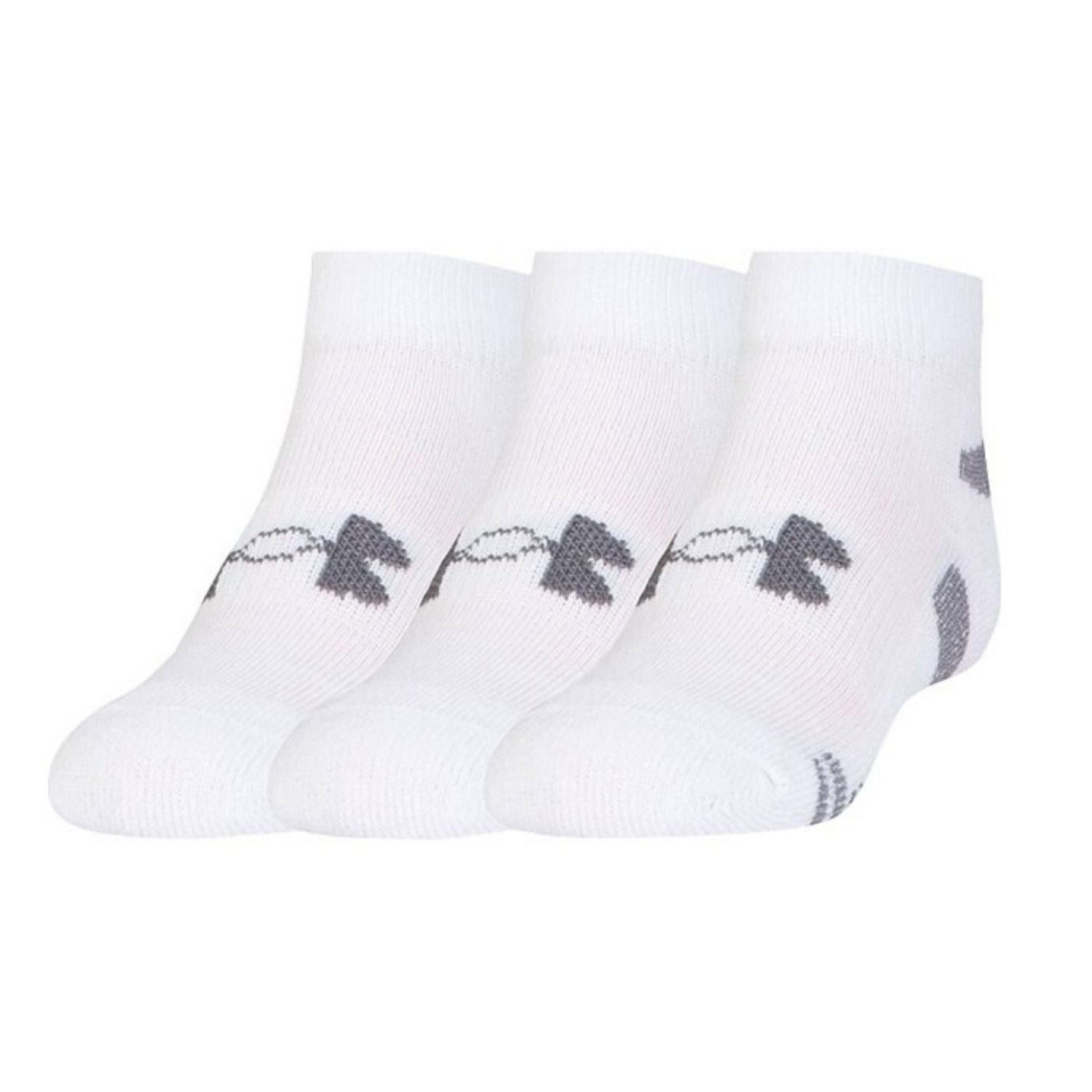 Ponožky UNDER ARMOUR HeatGear 3-pack LO CUT White - Ponožky - stredné - 1
