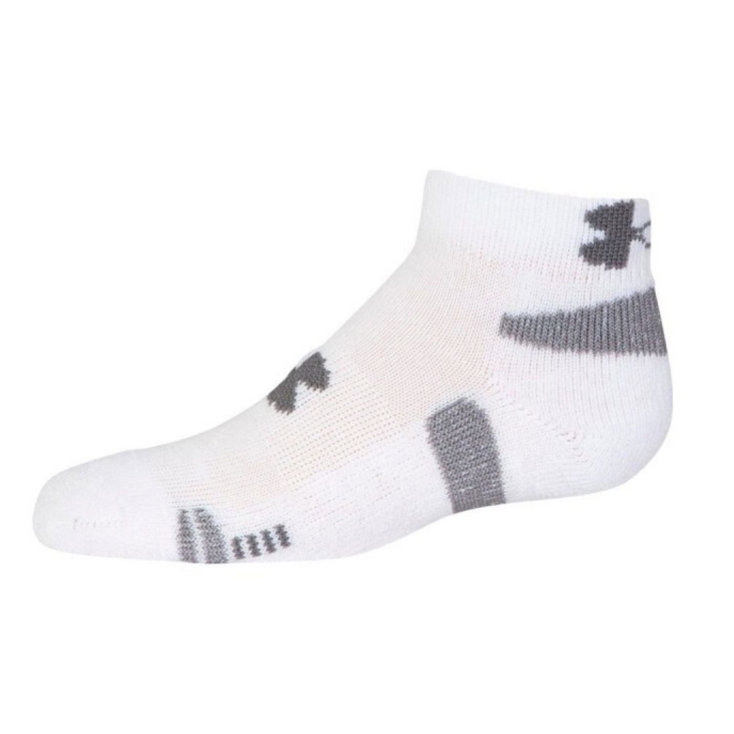 Ponožky UNDER ARMOUR HeatGear 3-pack LO CUT White - Ponožky - stredné - 3