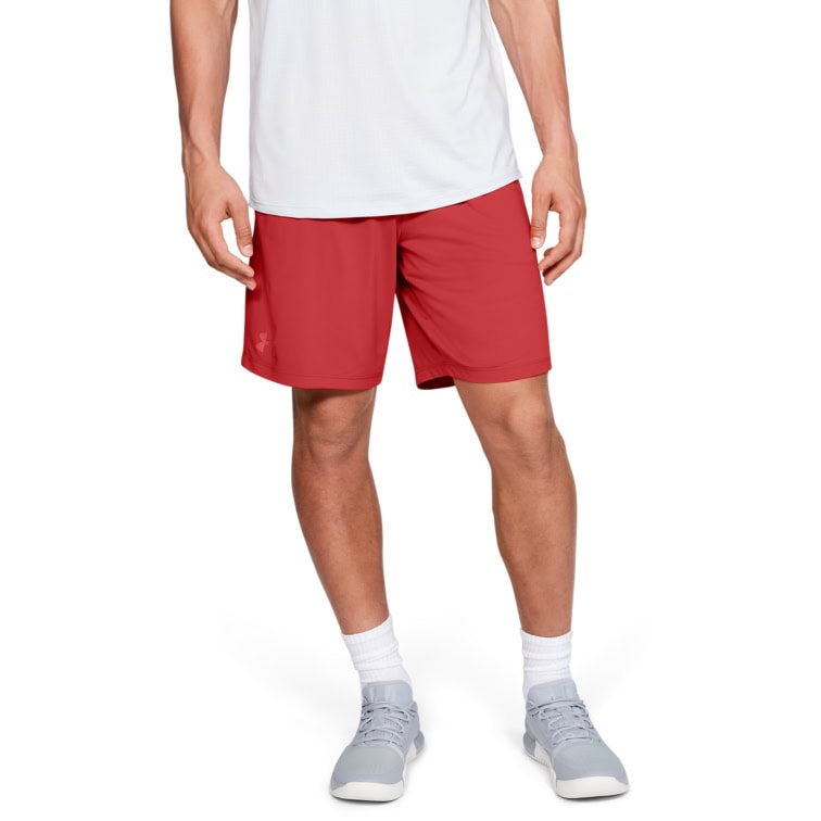 Pánske šortky UNDER ARMOUR MK1 Martian Red/Beta Red - Kraťasy & Šortky - 2