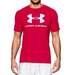 Tričko UNDER ARMOUR Sportstyle Logo Red