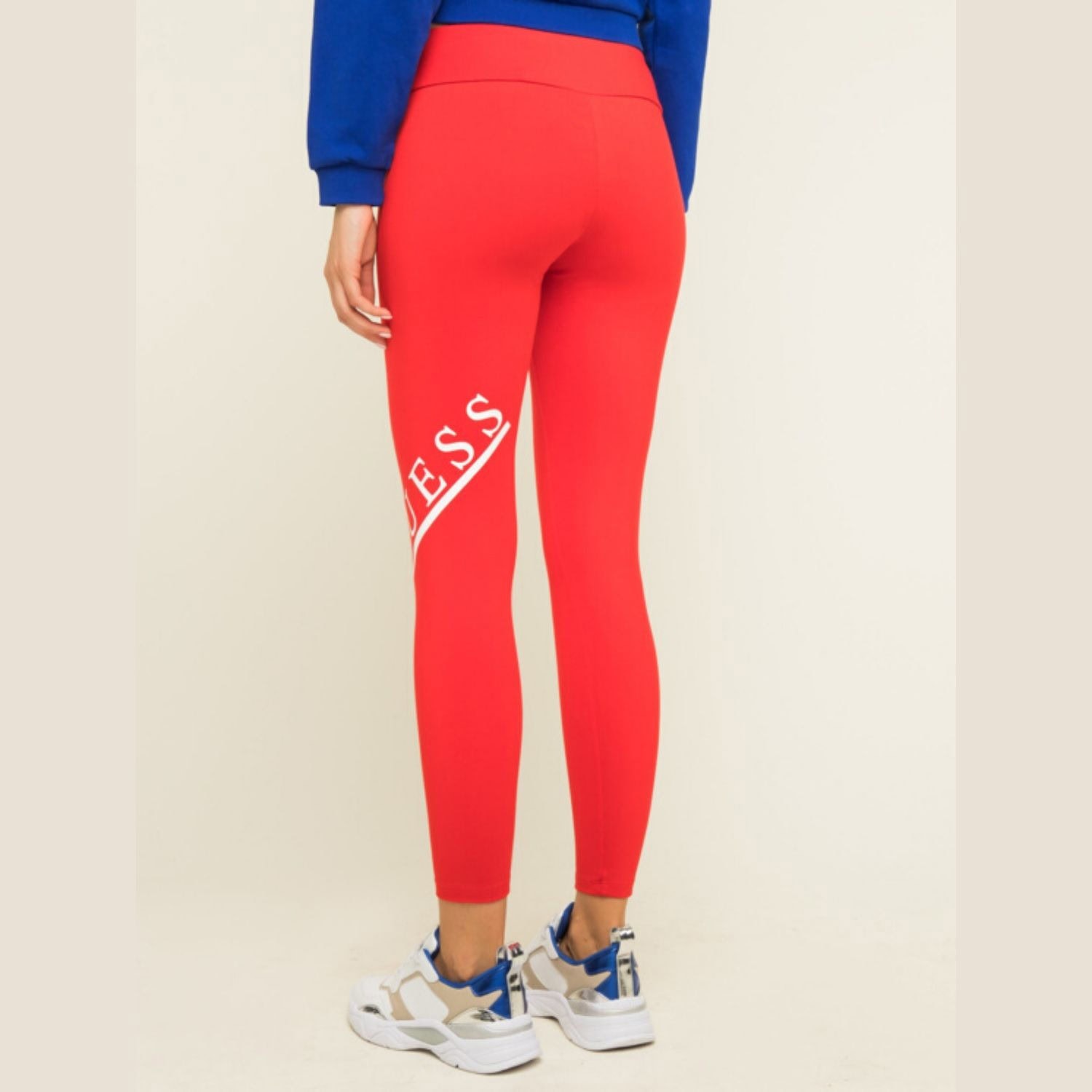 Legíny GUESS Red/White - Legíny - 2