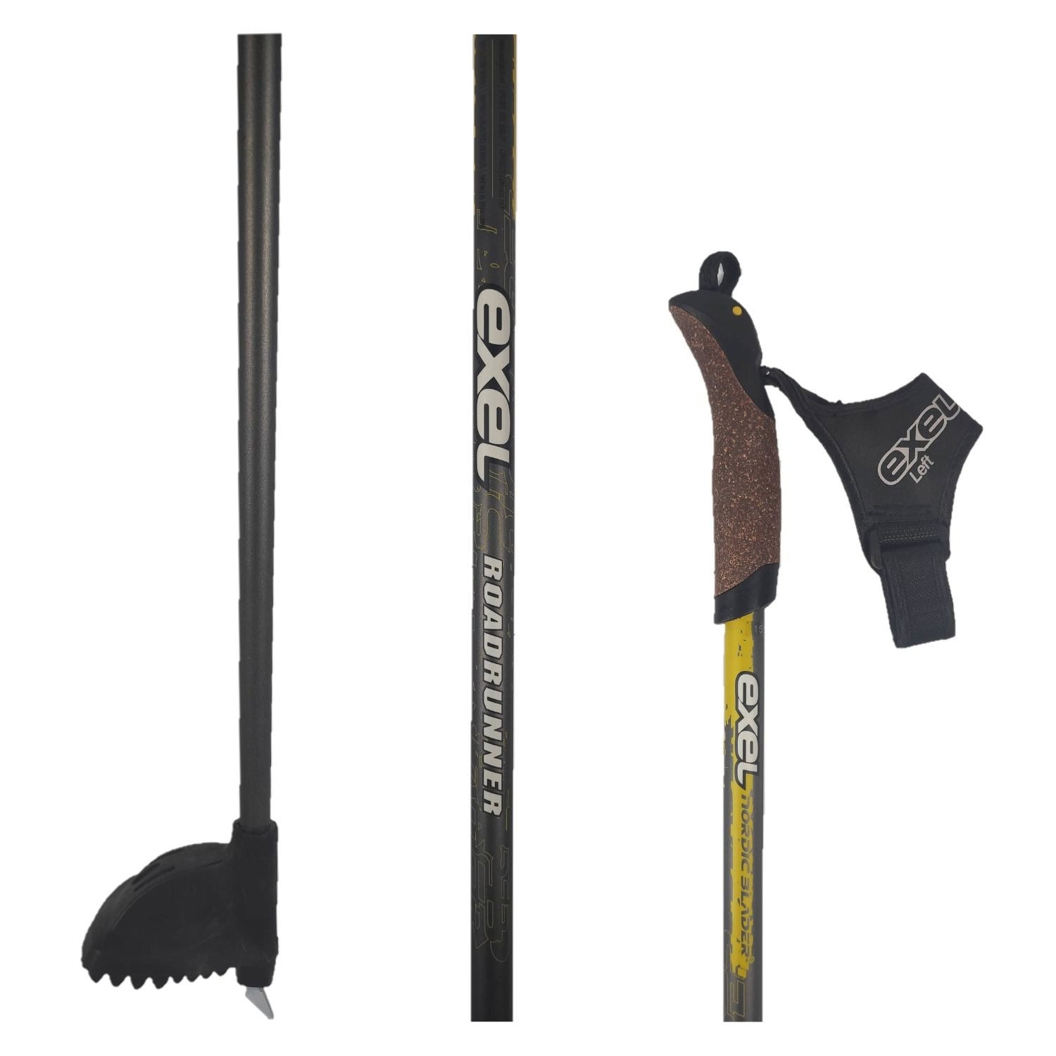 Karbónové palice EXEL Roadrunner Nordic Walking - Trekingové palice - 1