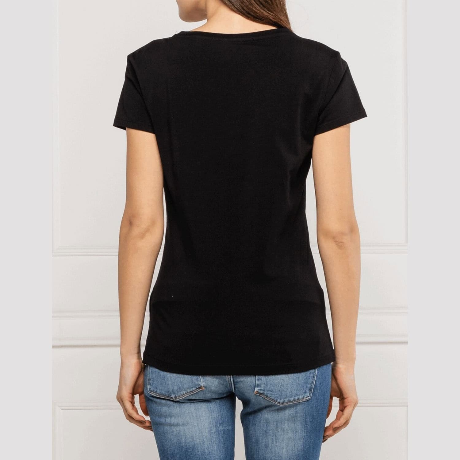 Dámske tričko GUESS Black/White - Dámske oblečenie - 2