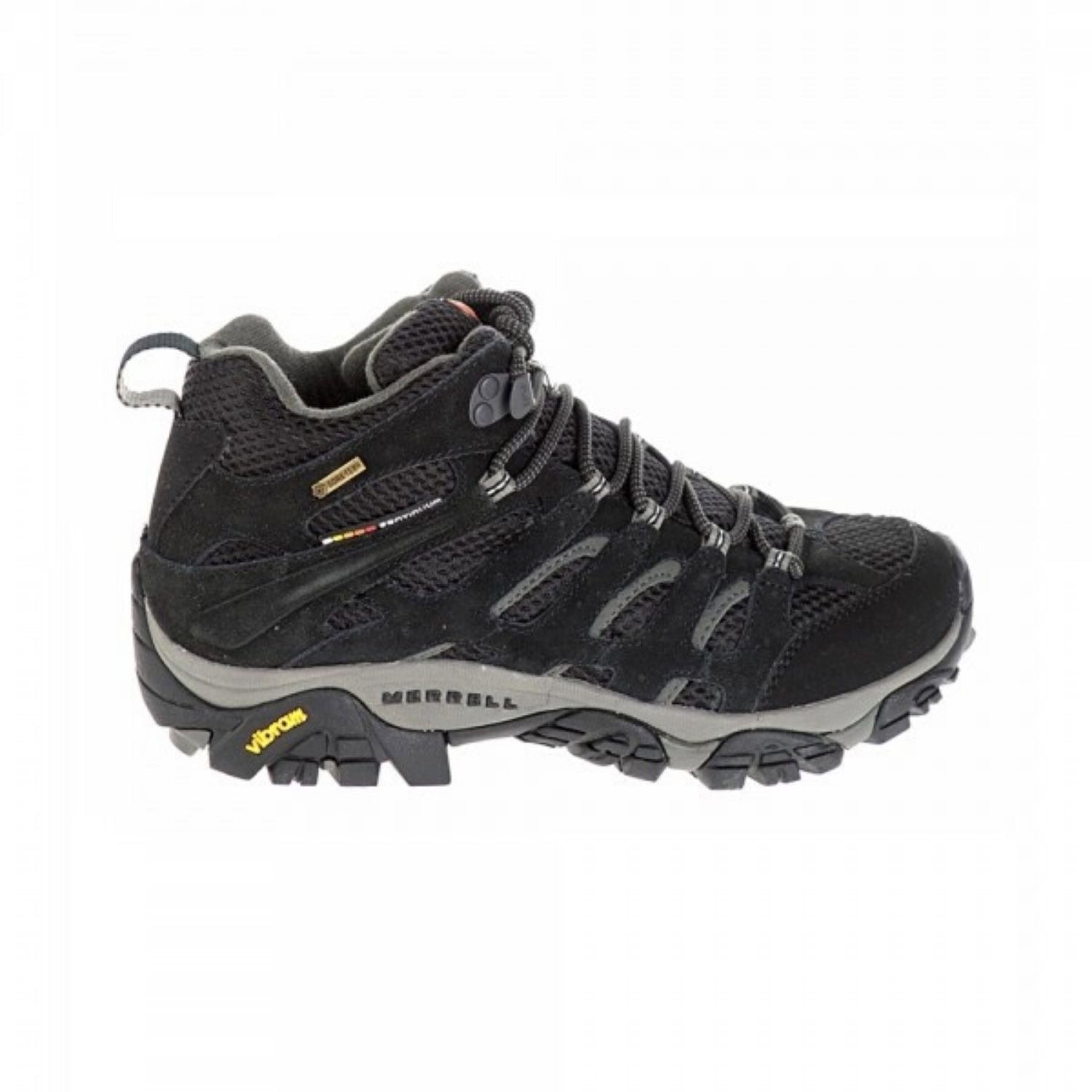 Turistická obuv MERRELL Moab MID GTX Black - Turistická obuv - 2