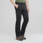 Nohavice SALOMON Wayfarer Straight ZIP PAN Black