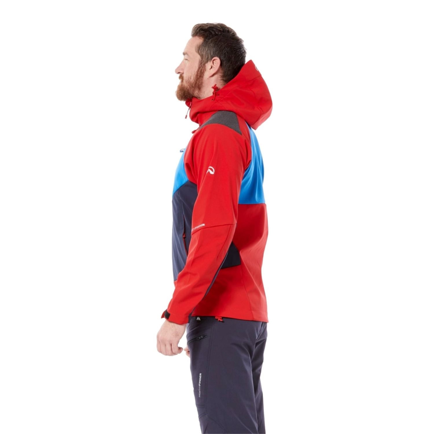 Bunda NORTHFINDER Yxont Blue/Red - Bundy na bežky a skialp - 2