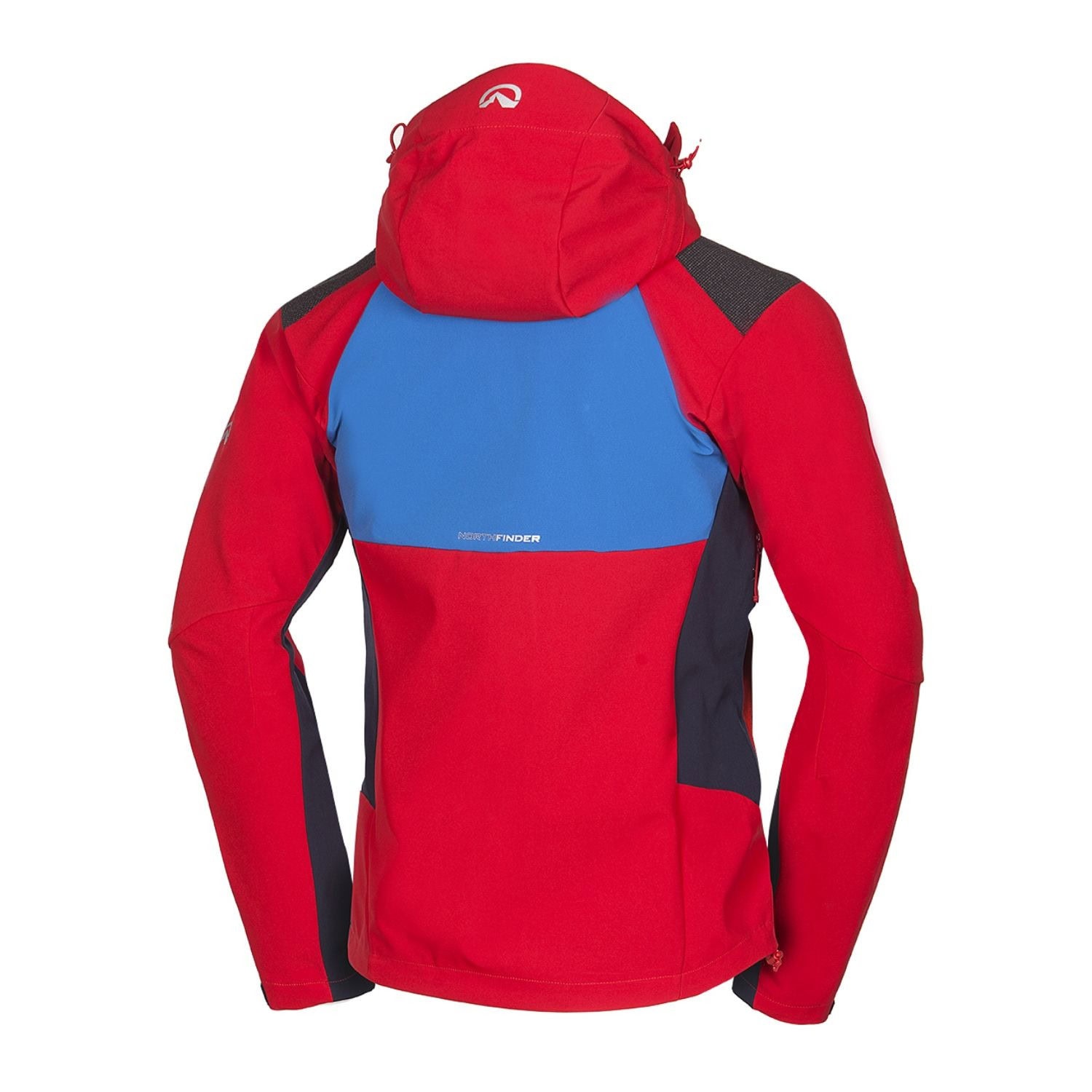 Bunda NORTHFINDER Yxont Blue/Red - Bundy na bežky a skialp - 4