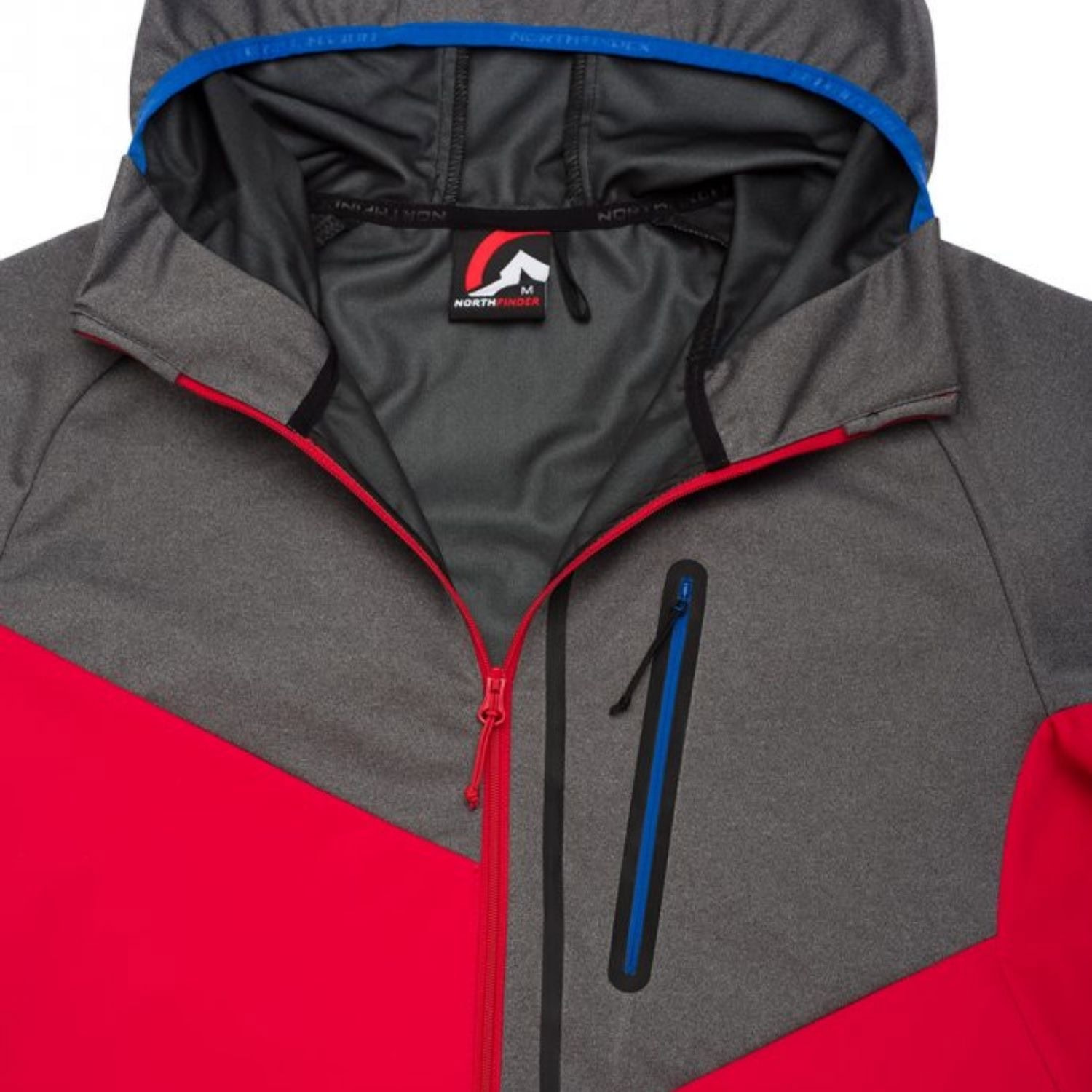 Bunda NORTHFINDER Vonnsy Black/Red - Bundy & Vesty - 3