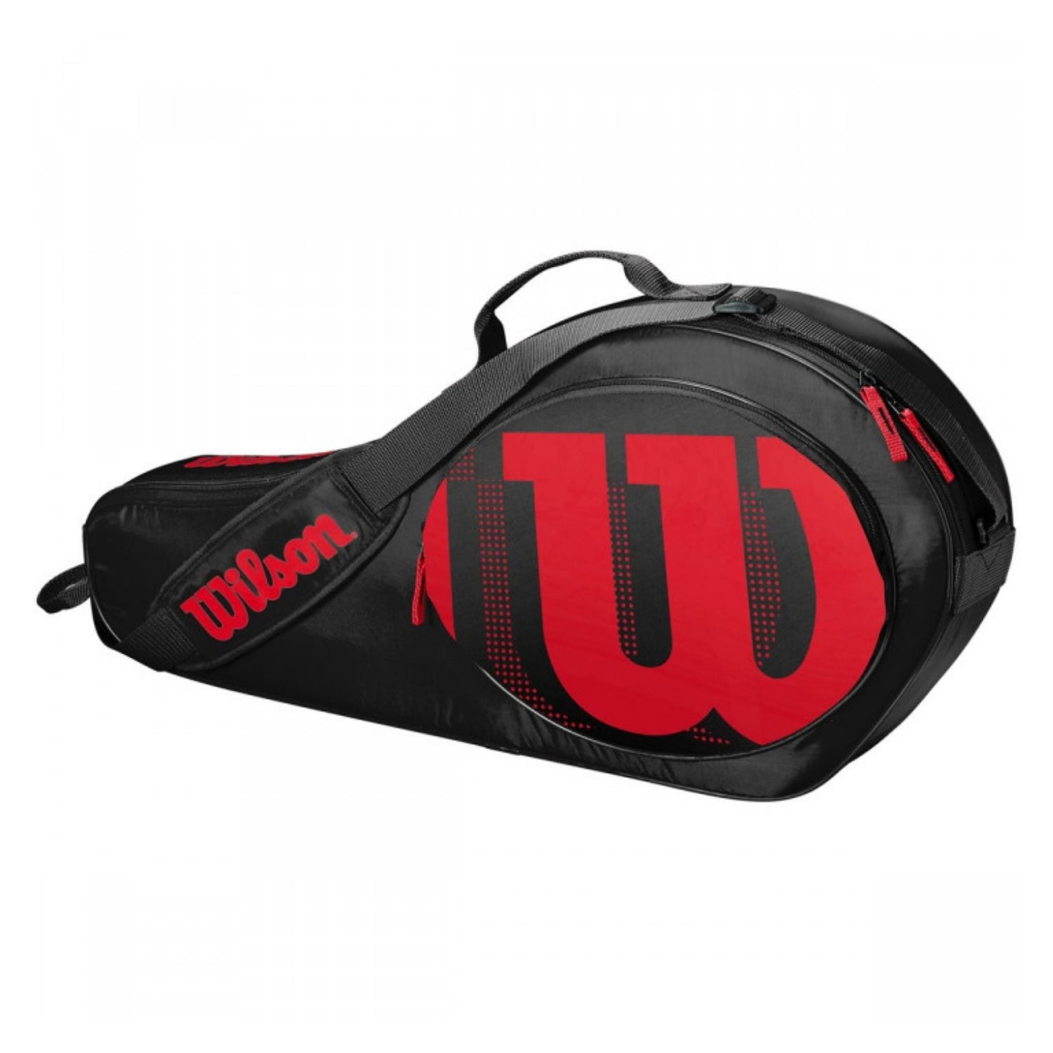 Tenisový vak WILSON Junior 3pack Black/Red - LETNÉ ŠPORTY - 1