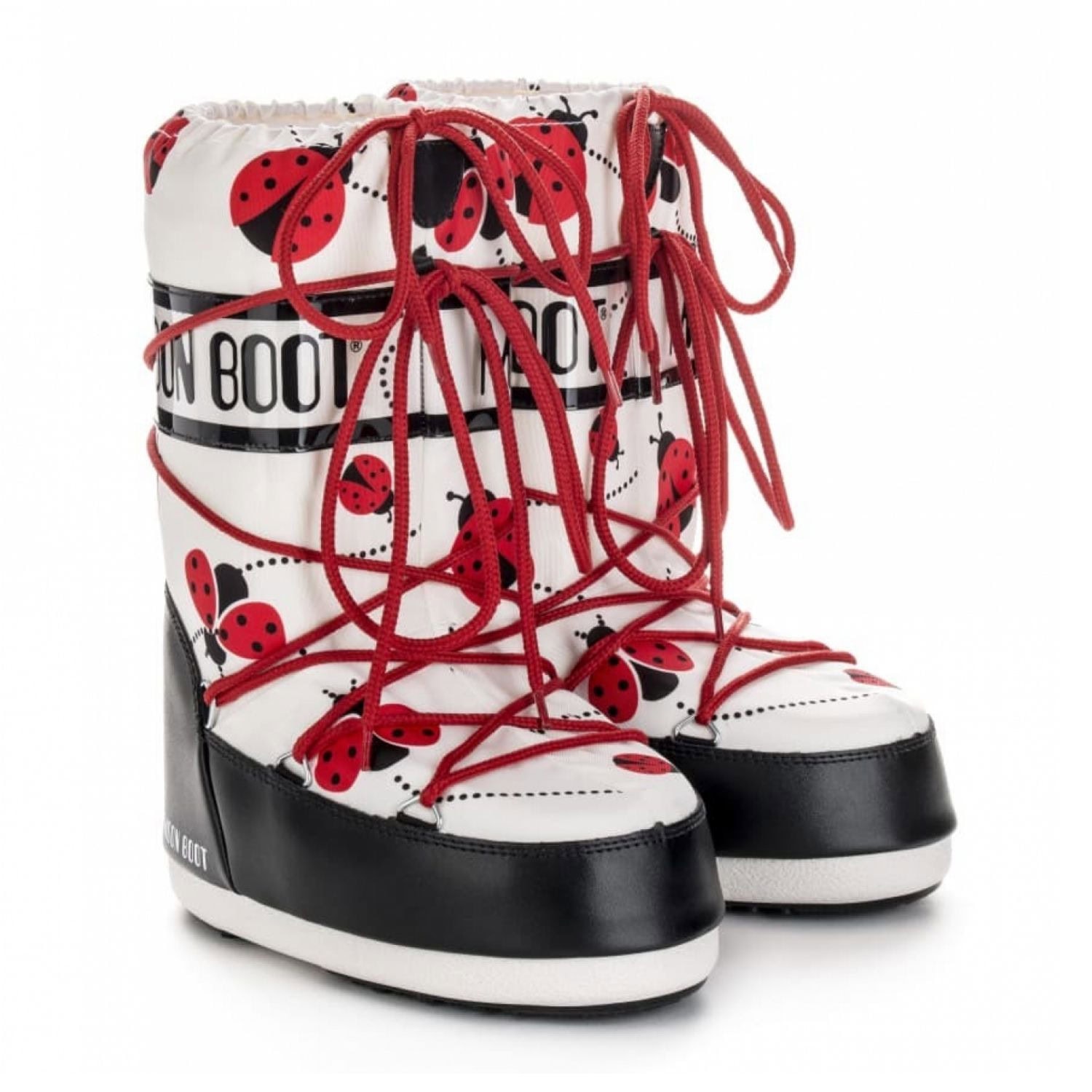 Obuv MOON BOOT JR Girl Red/White - Detská obuv - 2