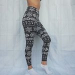 Zimné legíny NEWLAND Lady Leggings Black/White
