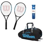 Tenisový set WILSON Ultra Power PRO 105 + Vak Ultra 9pack + Loptičky Ultra Club All Court
