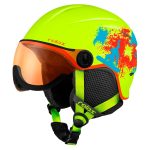 Lyžiarska prilba RELAX Twister Visor Matt Green