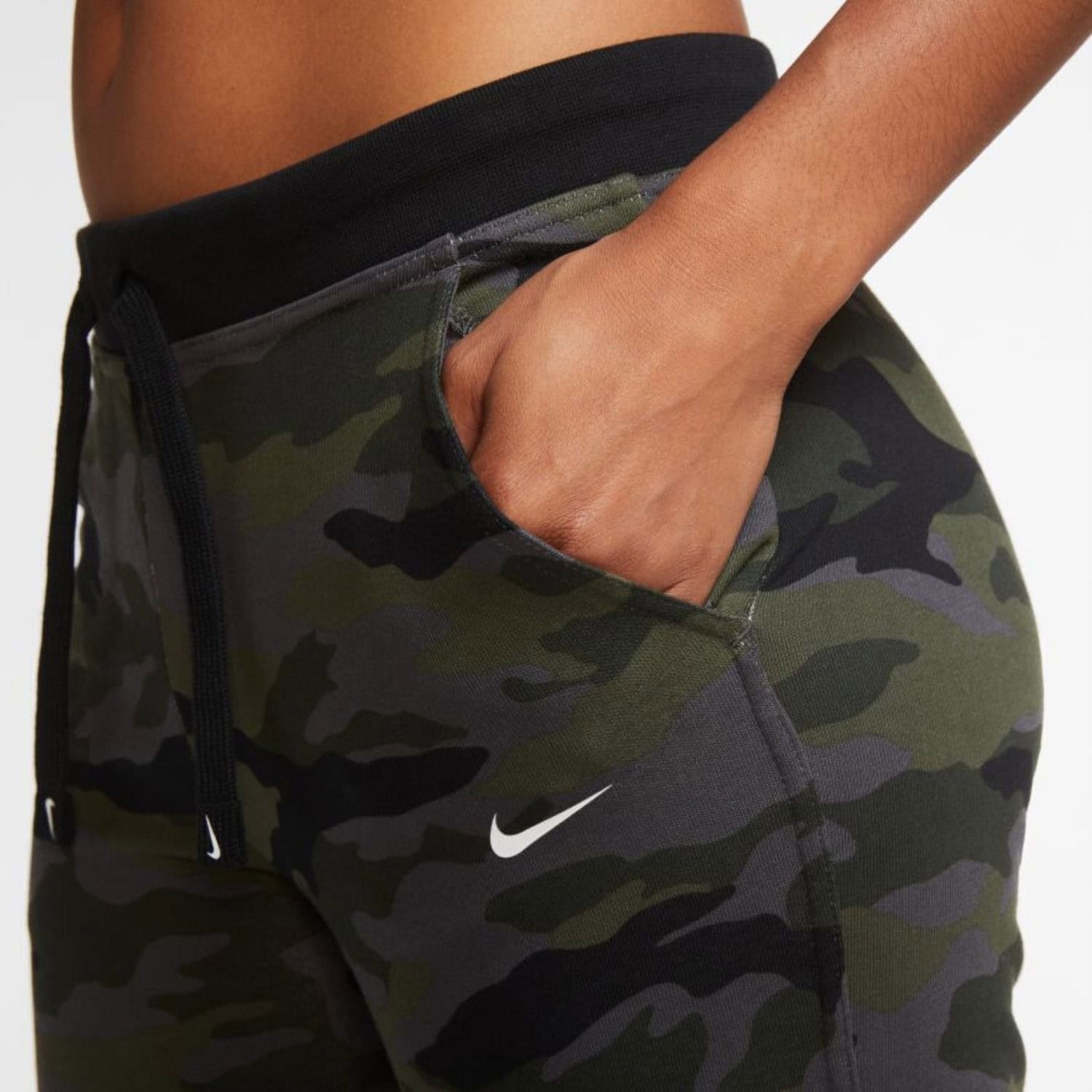 Tepláky NIKE Dry Get Fit FC 7/8 Thunder Grey / White - Tepláky - 3