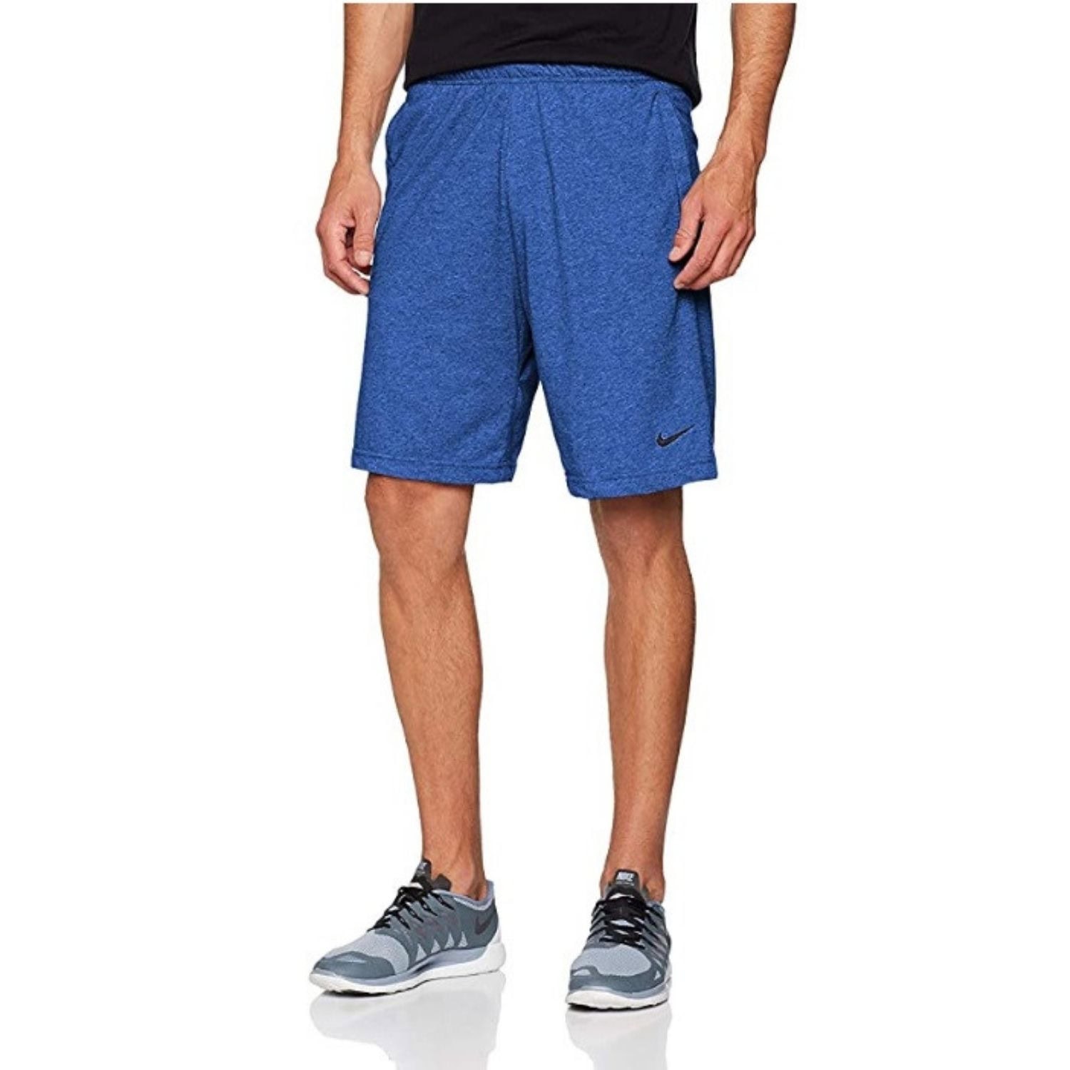 Šortky NIKE Dri-FIT Cotton Blue - Kraťasy & Šortky - 1