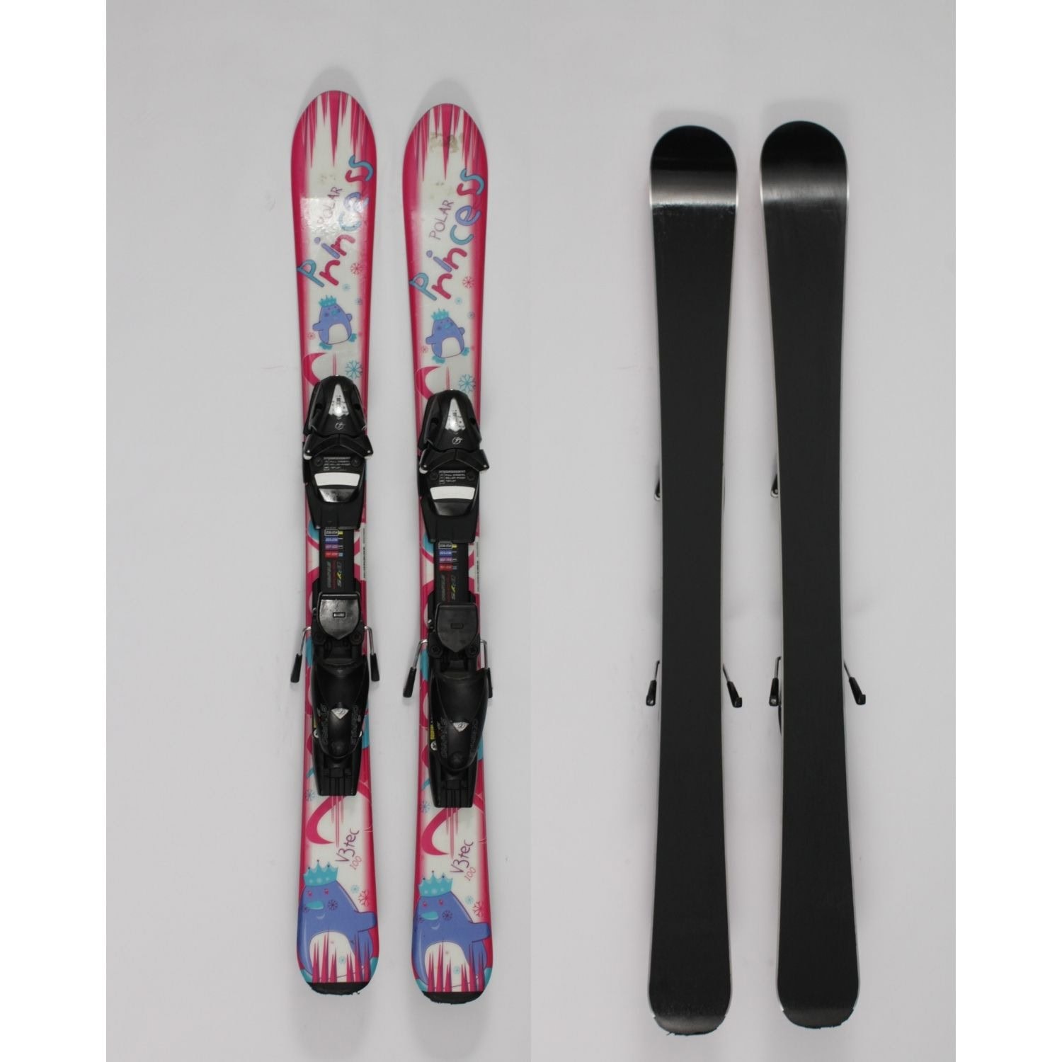 Jazdené bazárové lyže V3TEC Polar Princess - Detské lyže - 1