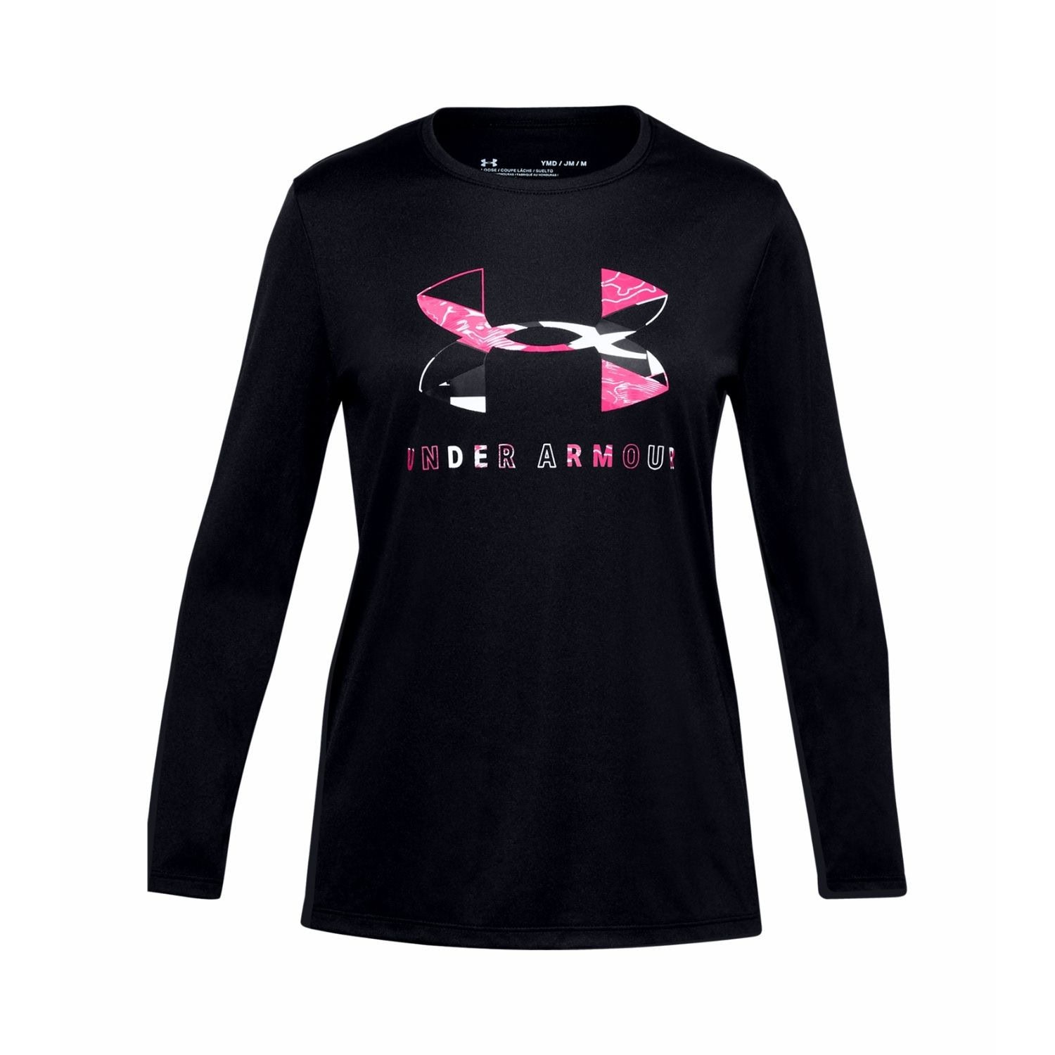 Tričko UNDER ARMOUR Graphic Big Logo Black - Dámske oblečenie - 3