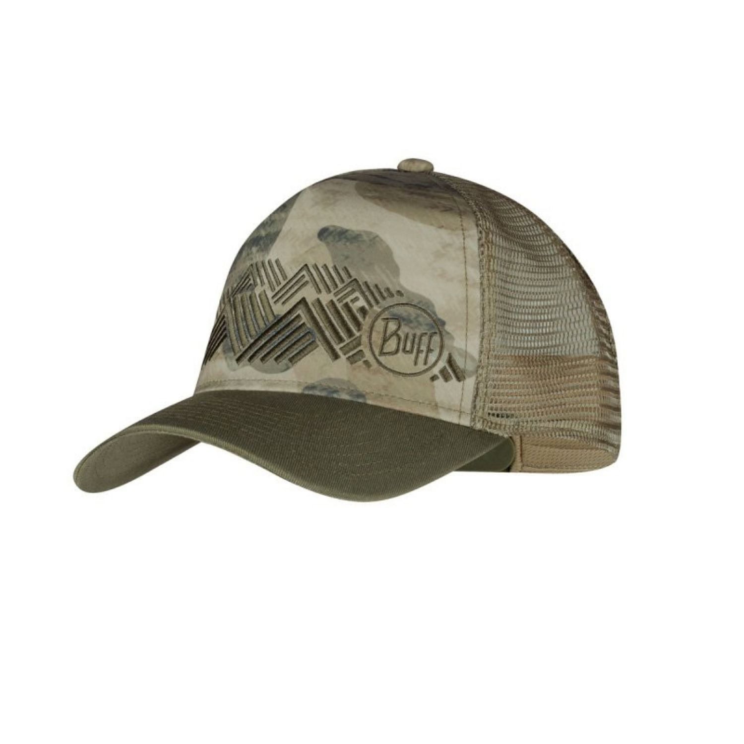 Šiltovka BUFF Trucker Cap Burj Khaki - Šiltovky - 1