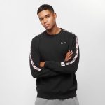 Mikina NIKE M NSW Repeat Crew FT Black