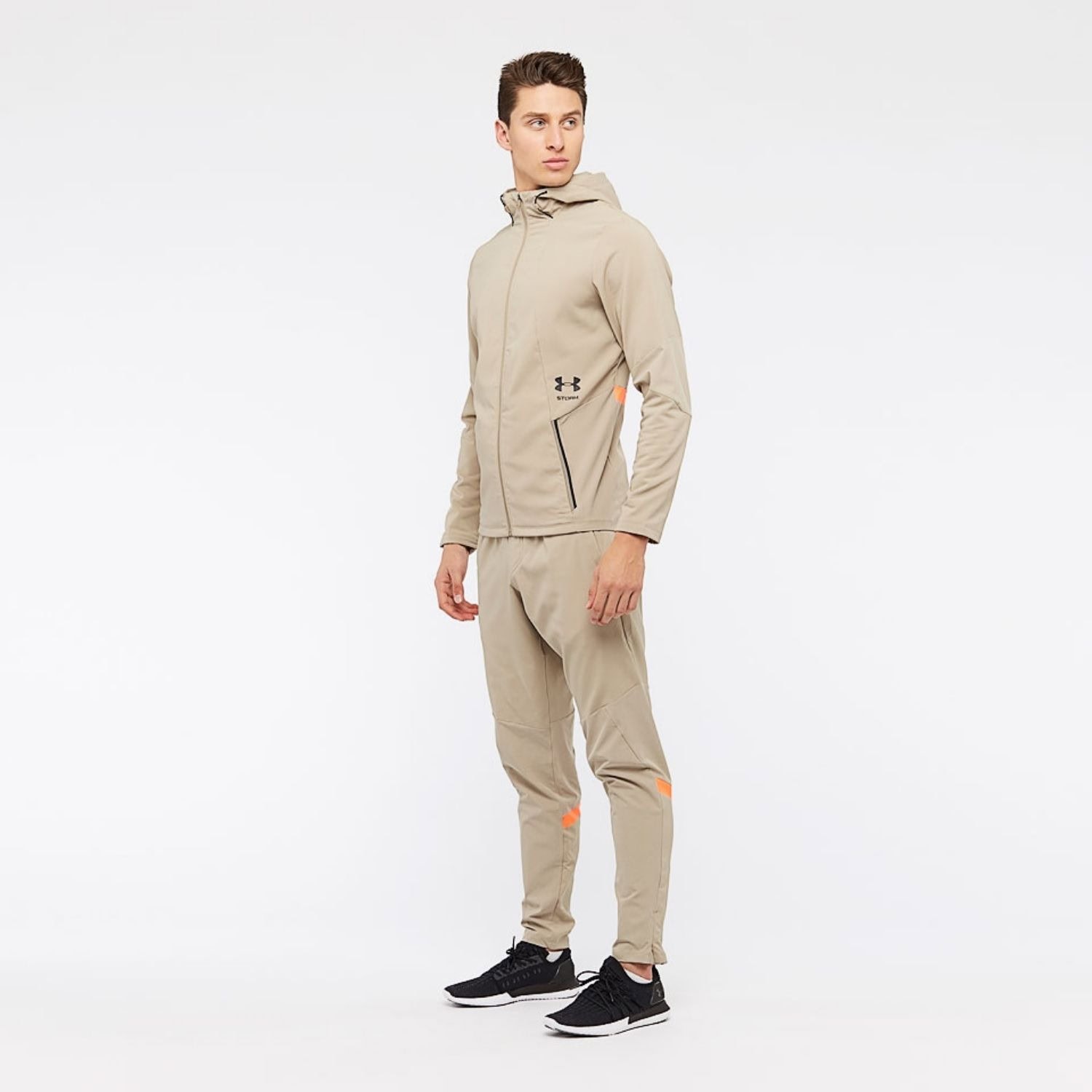 Komplet UNDER ARMOUR Storm Cyclone Khaki - Teplákové súpravy - 1