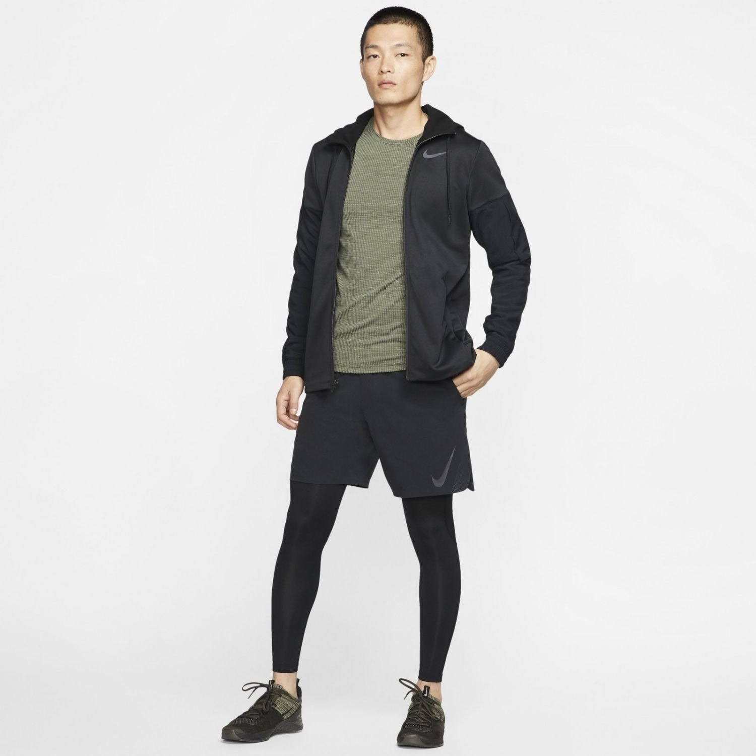 Legíny NIKE NP Tight Black - Kompresné - legíny - 4