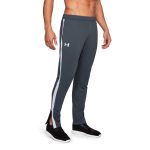 Tepláky UNDER ARMOUR Sportstyle Pique Track Pant Grey