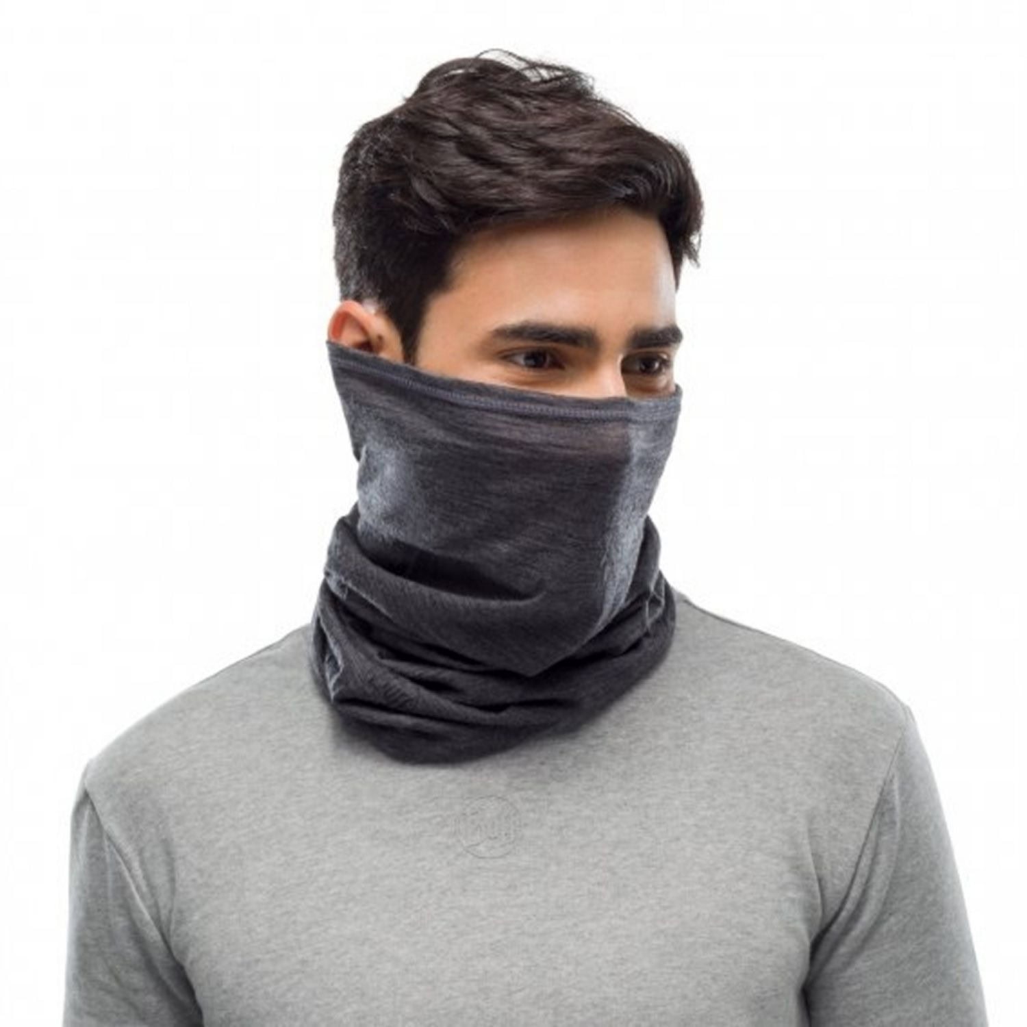 Multifunkčná šatka BUFF Lightweight Merino Wool Tubular Grey - BUFF - 2