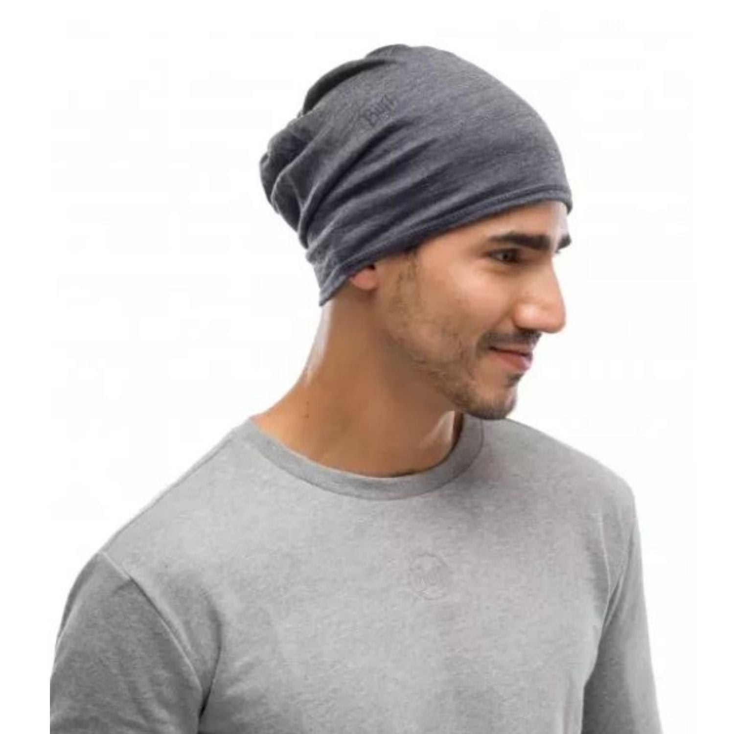 Multifunkčná šatka BUFF Lightweight Merino Wool Tubular Grey - BUFF - 3