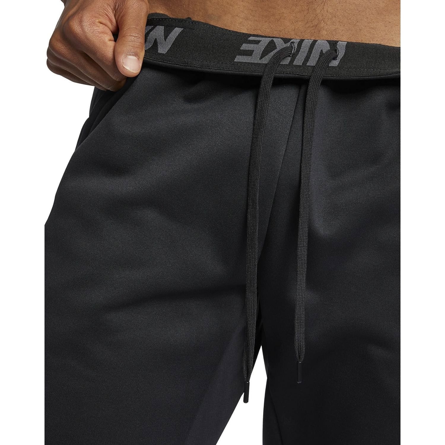 Tepláky NIKE Therma Taper Black - Tepláky - 3