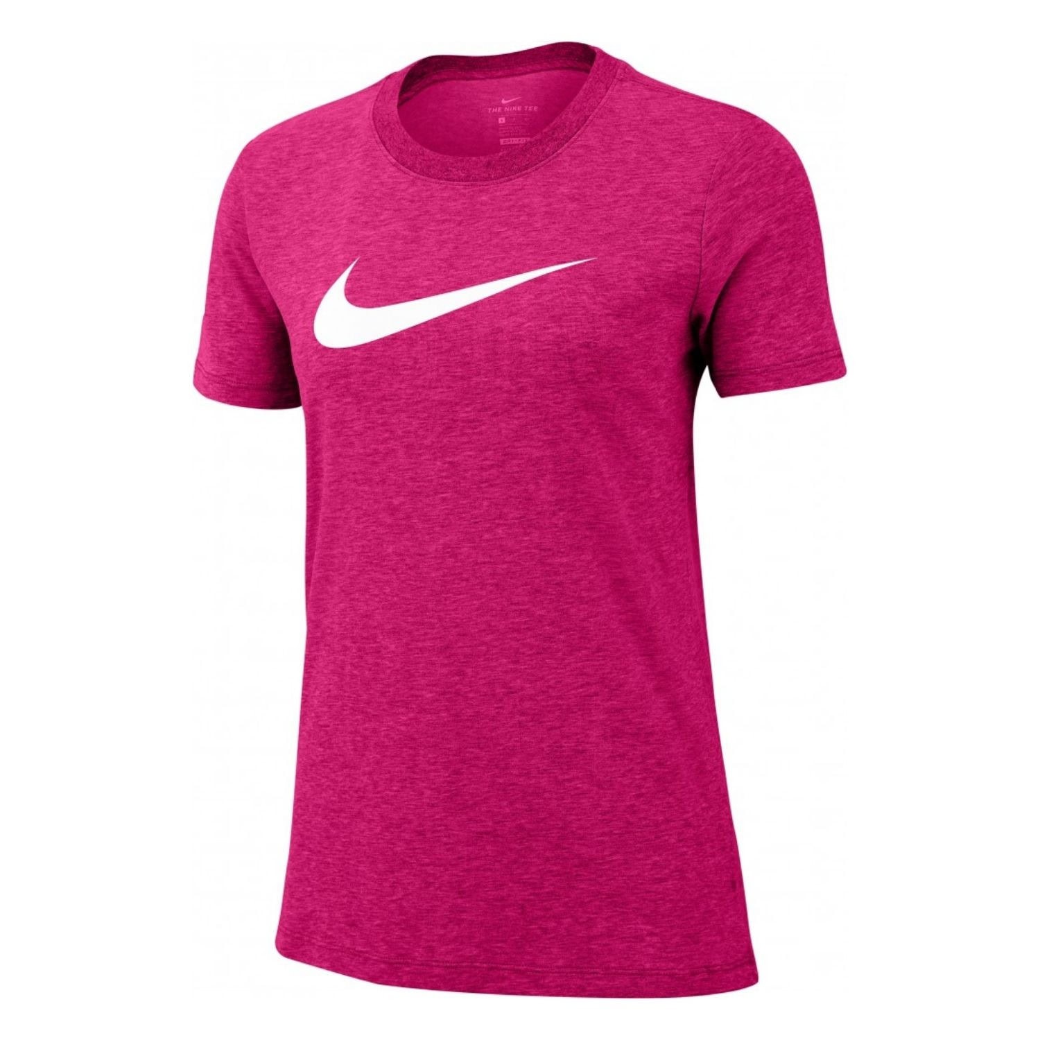 Tričko NIKE Dry Tee DFC Crew Fireberry - Dámske oblečenie - 3