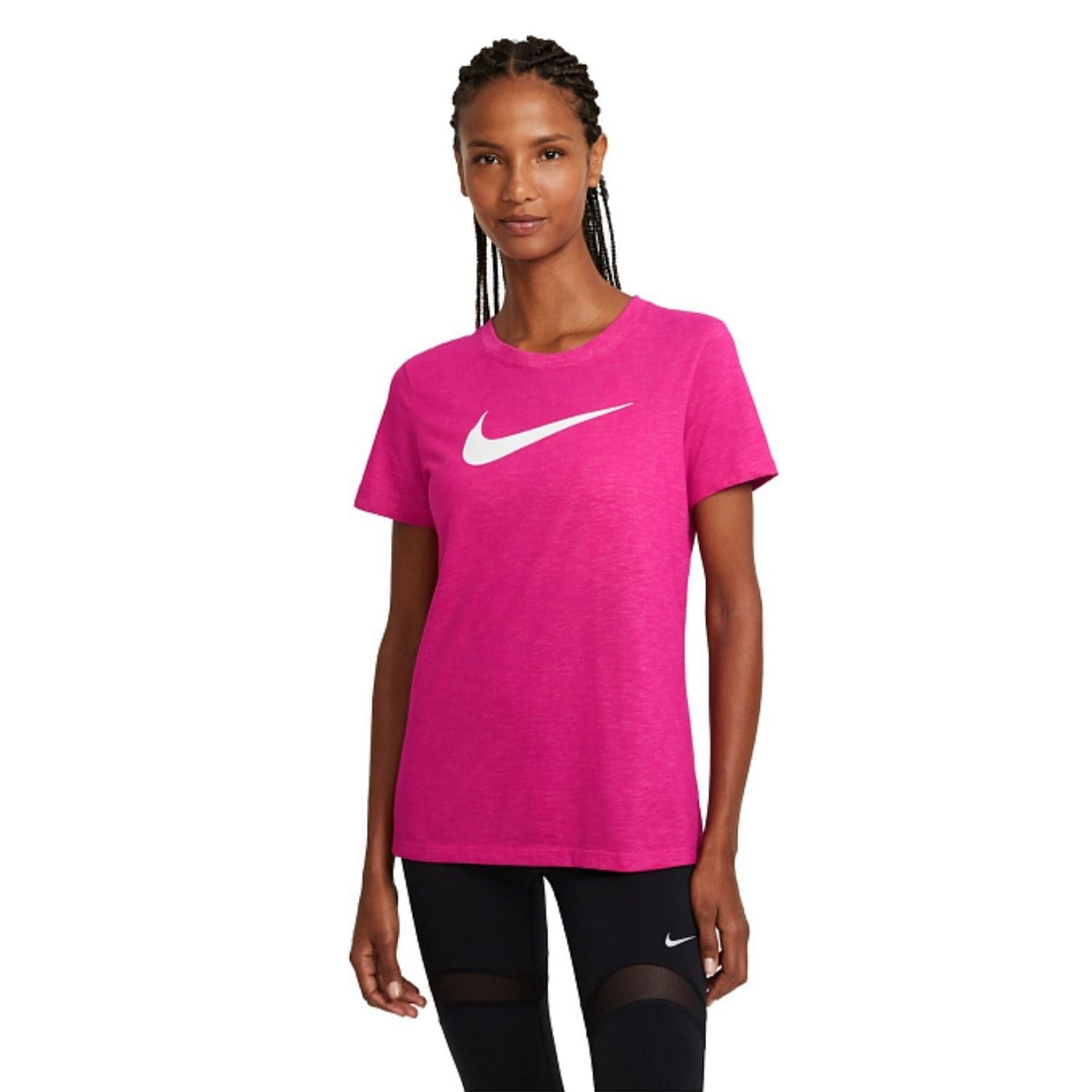 Tričko NIKE Dry Tee DFC Crew Fireberry - Dámske oblečenie - 1