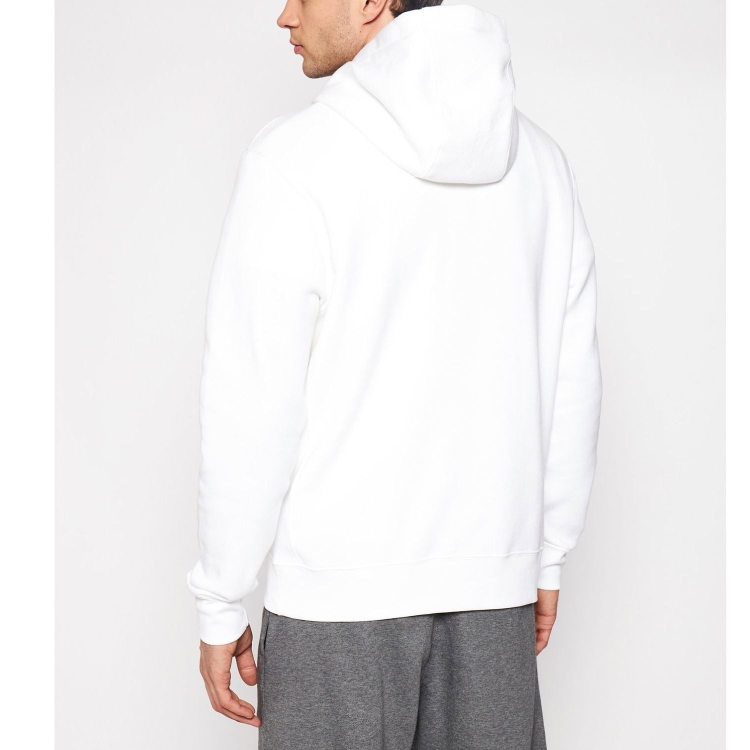 Mikina NIKE M NSW Club Hoodie PO BB GX White - Mikiny s kapucňou - 2