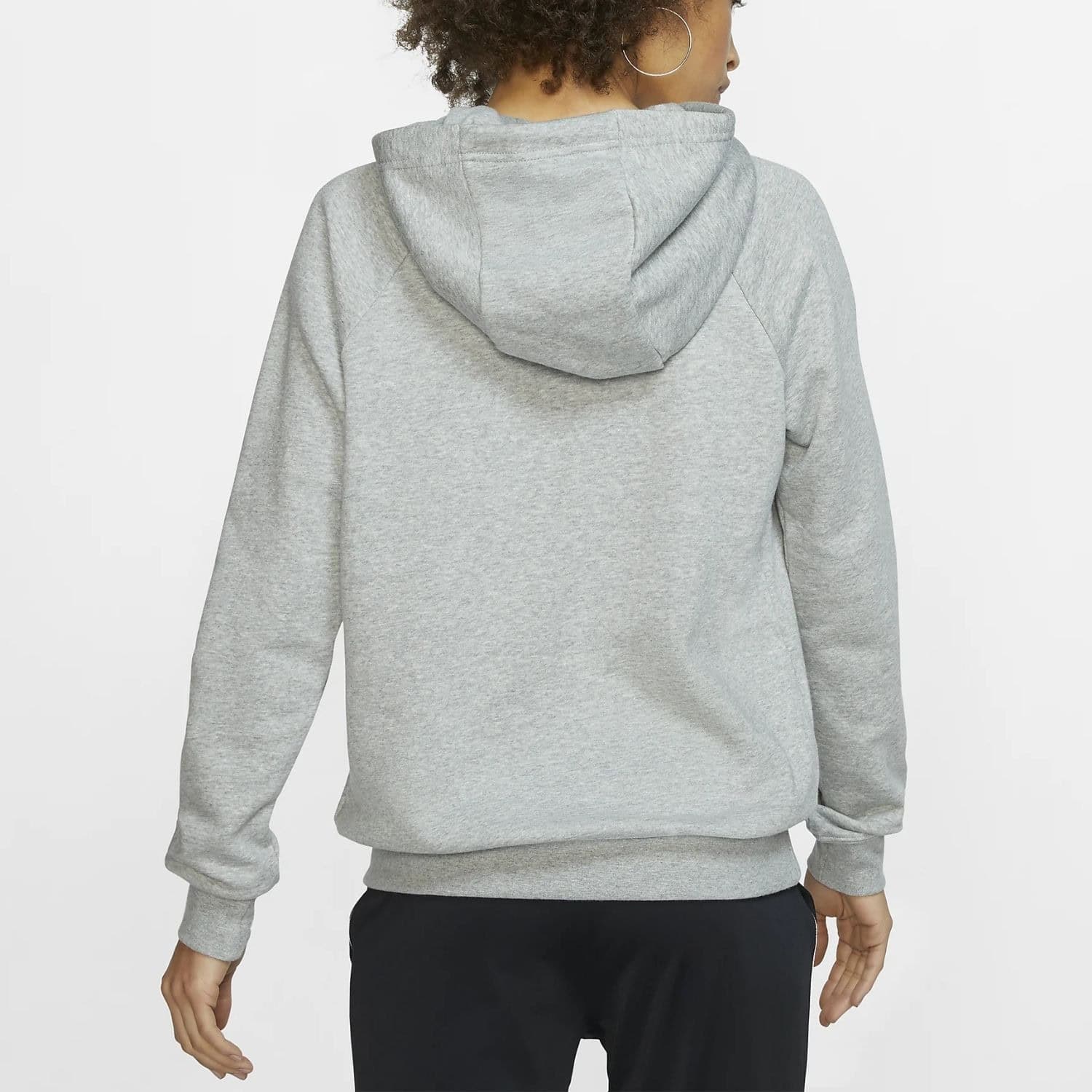 Mikina NIKE W NSW Essntl FLC GX Hoodie Grey - Mikiny s kapucňou - 2
