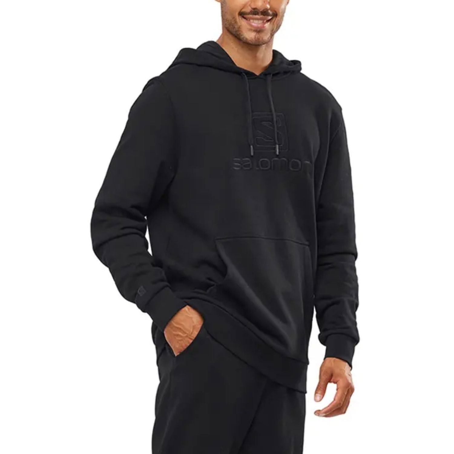 Mikina SALOMON Outlife Logo Pullover Hoodie - Mikiny s kapucňou - 1