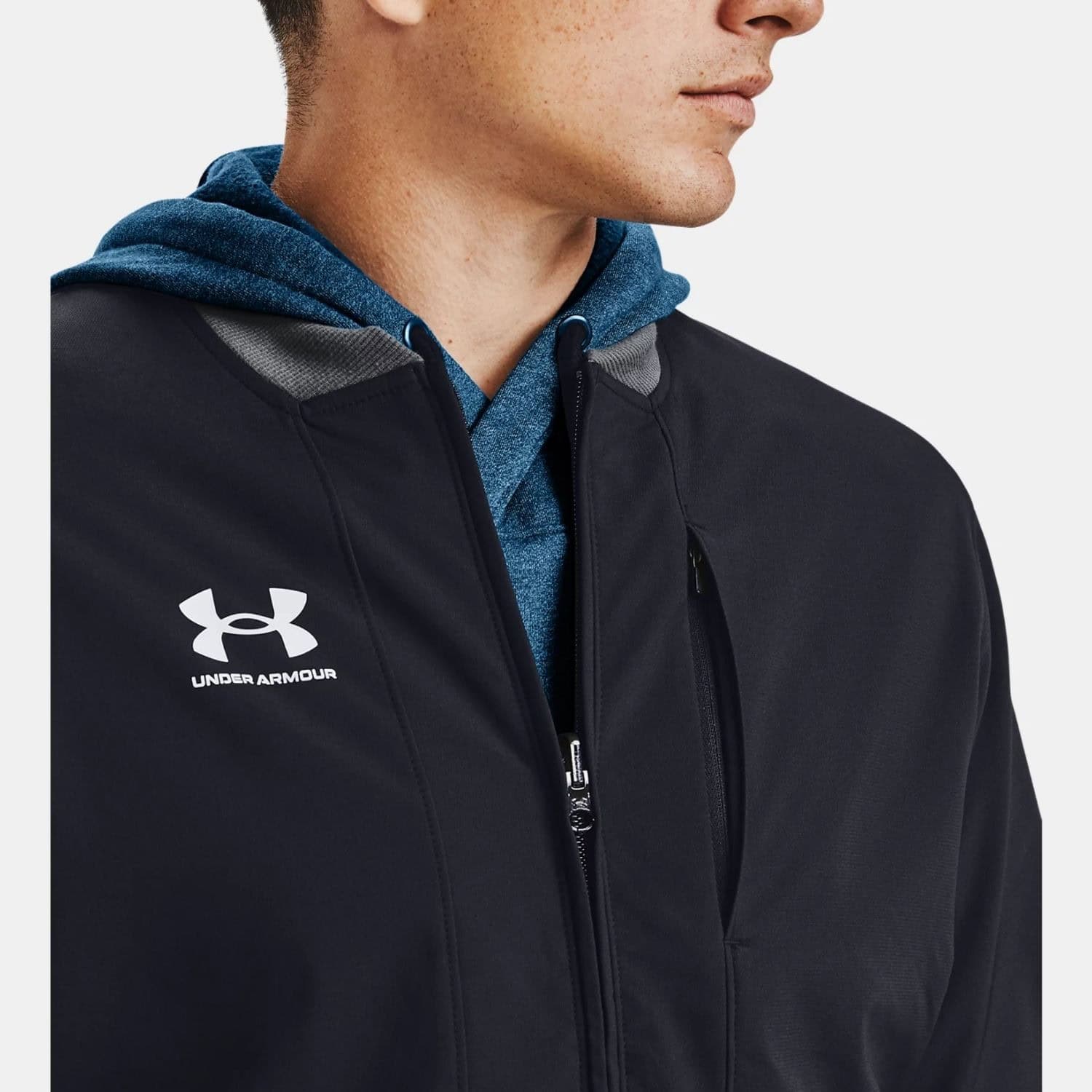 Bunda UNDER ARMOUR  Accelerate Bomber Jacket Black - Bundy & Vesty - 2