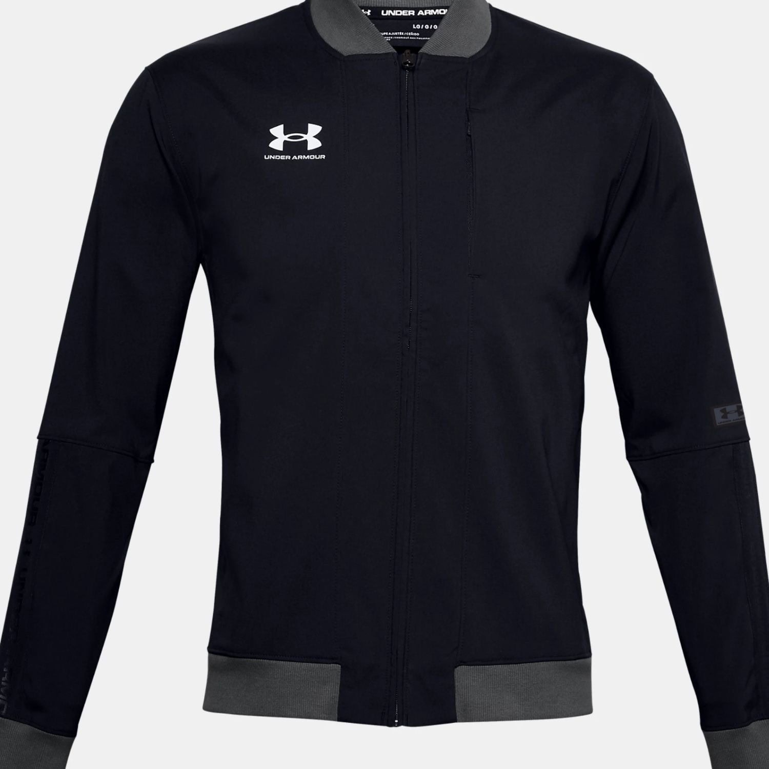 Bunda UNDER ARMOUR  Accelerate Bomber Jacket Black - Bundy & Vesty - 3
