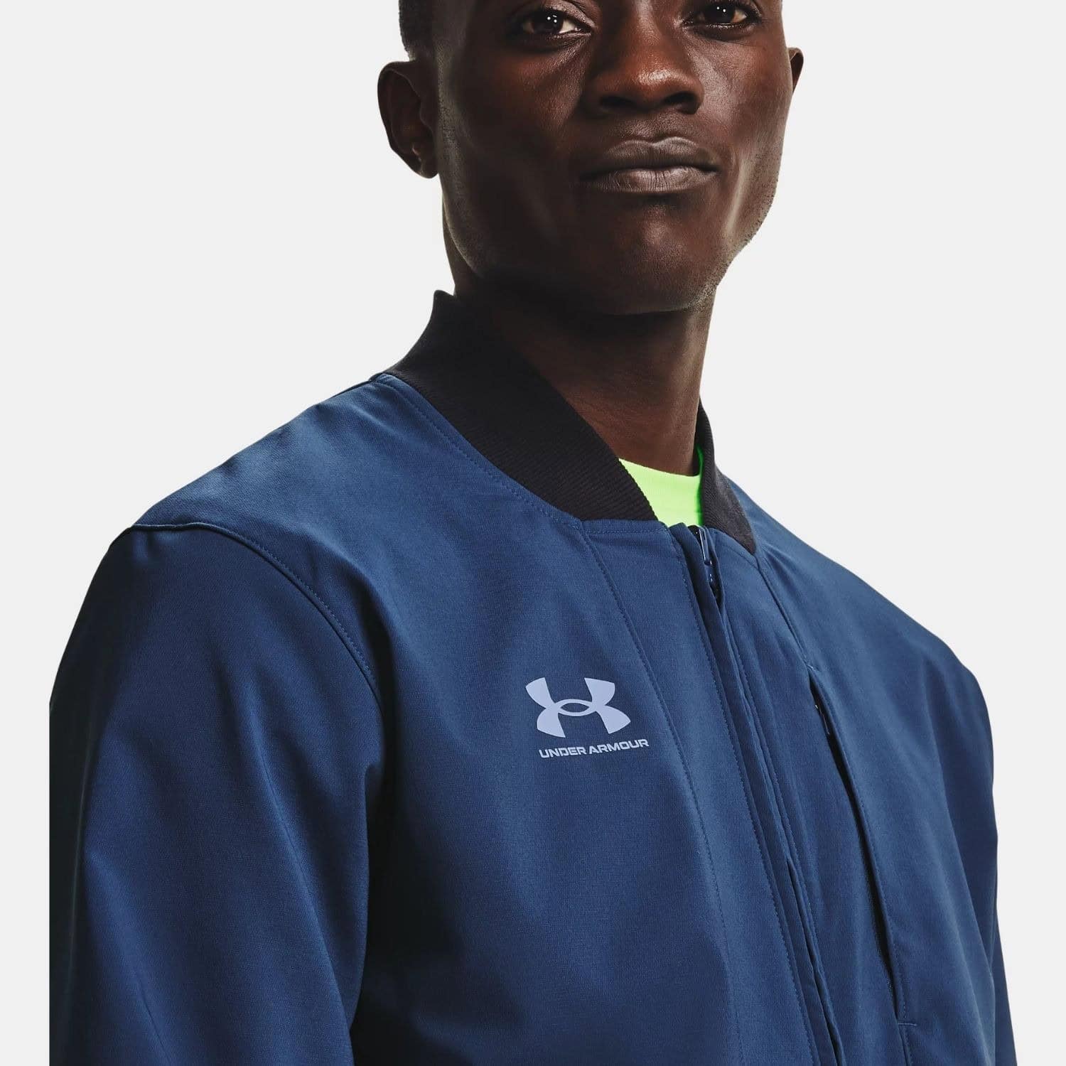 Bunda UNDER ARMOUR  Accelerate Bomber Jacket Blue - Bundy & Vesty - 2