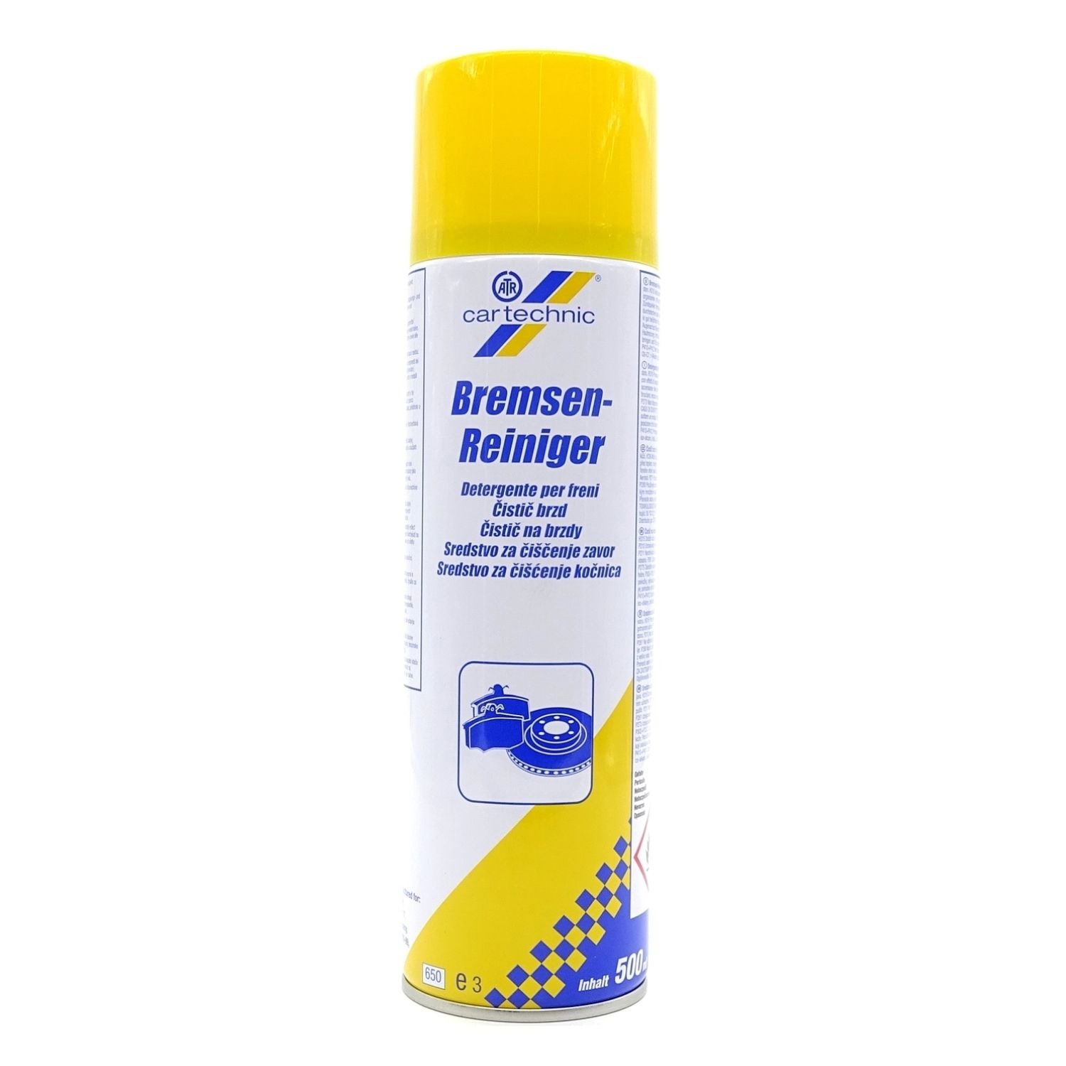 Čistič bŕzd CARTECHNIC 500 ml sprej - Čističe a Odmasťovače - 1