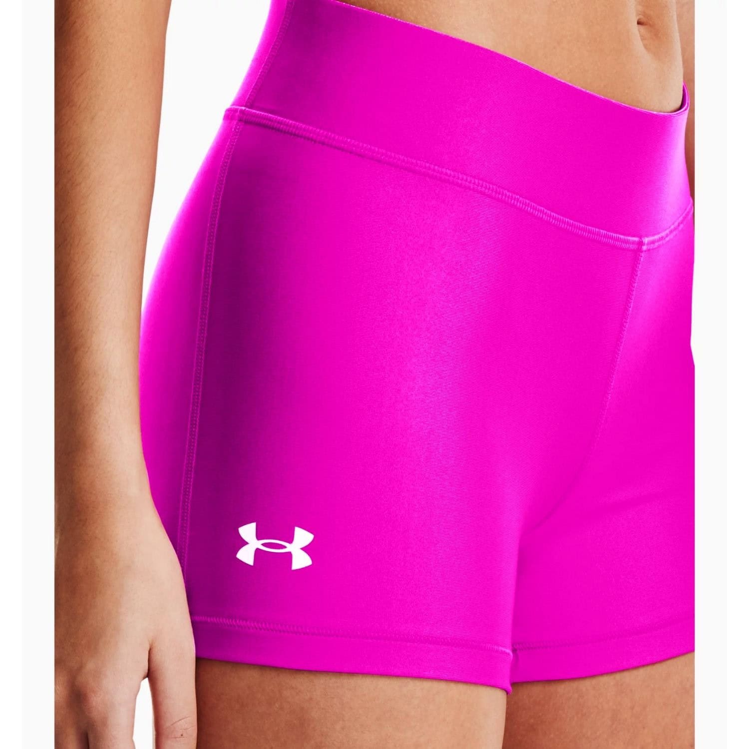 Šortky UNDER ARMOUR HeatGear® Armour Mid-Rise Pink - Dámske kraťasy & šortky & sukne - 3