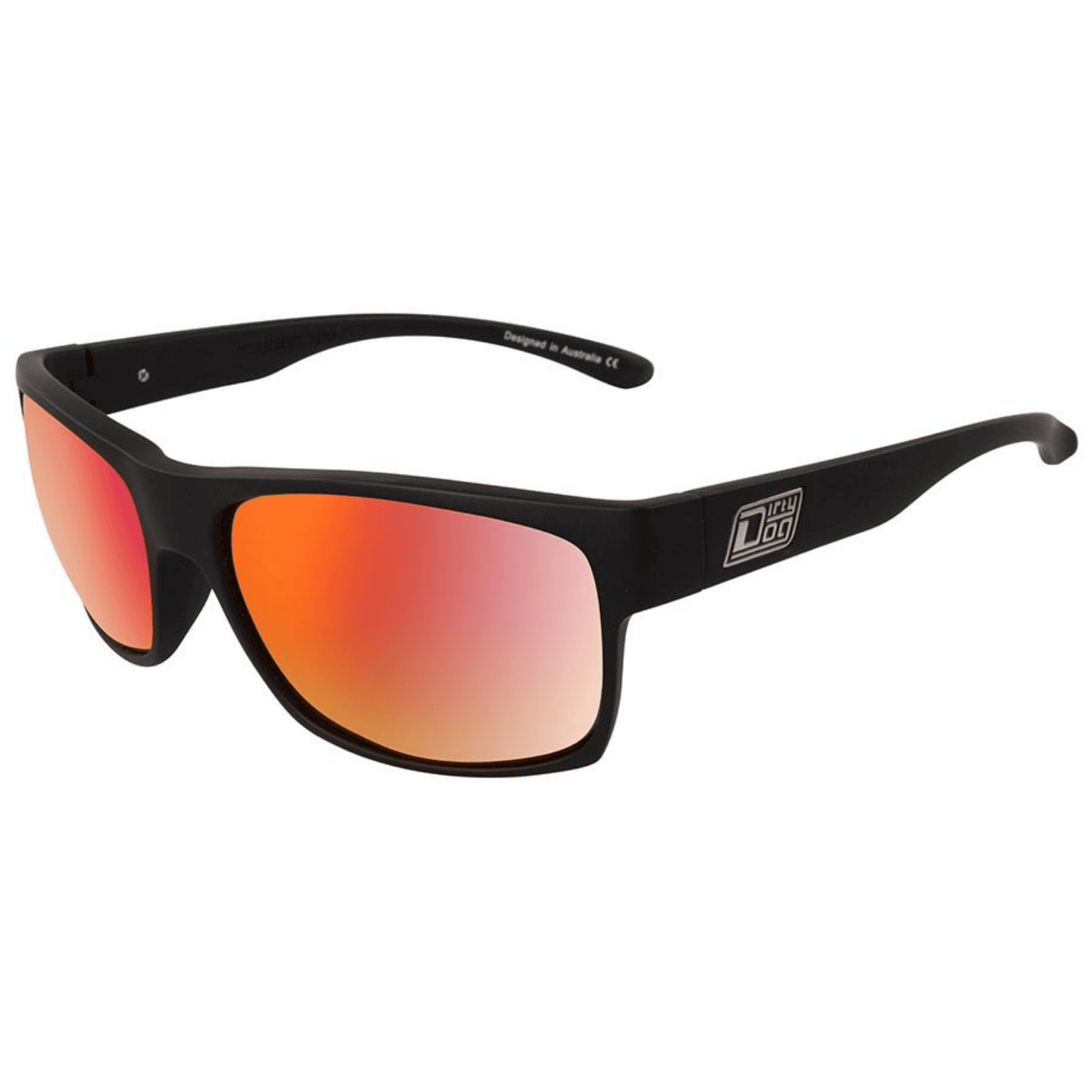 Slnečné okuliare DIRTY DOG Furnace Satin Black Grey/Red Fusion Polarised - Slnečné okuliare - 1